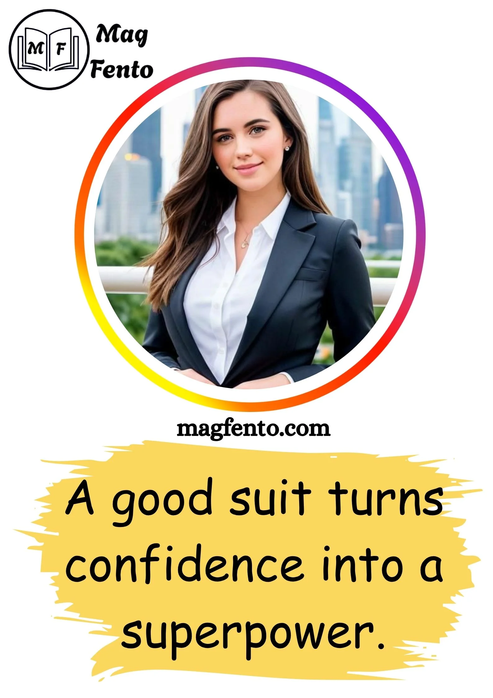 Suit Captions for Instagram