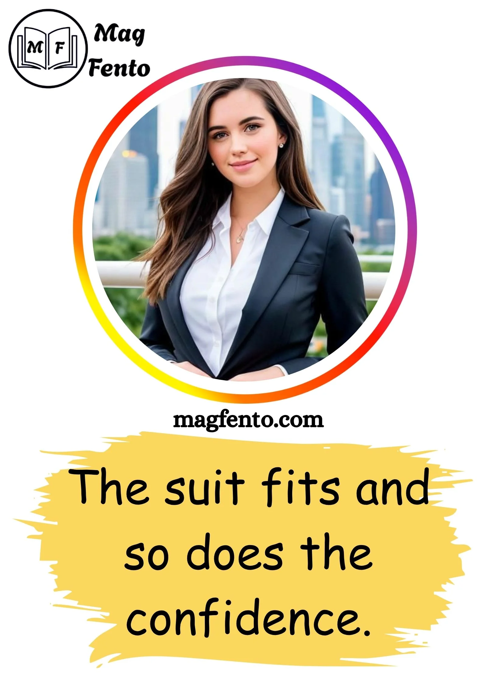 Suit Captions for Instagram