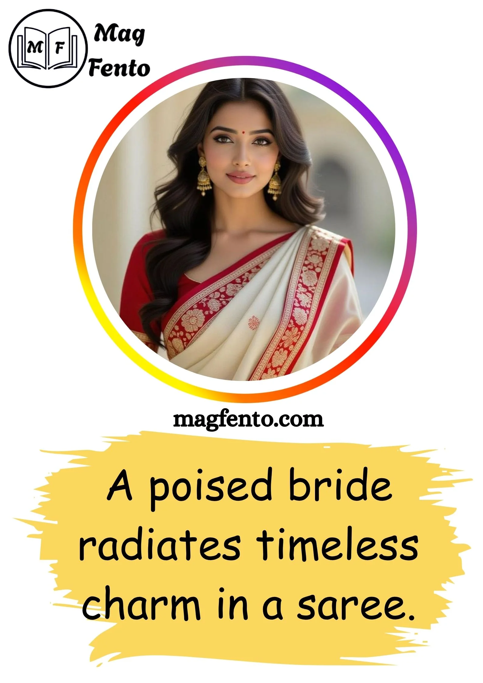 Traditional Saree Poses