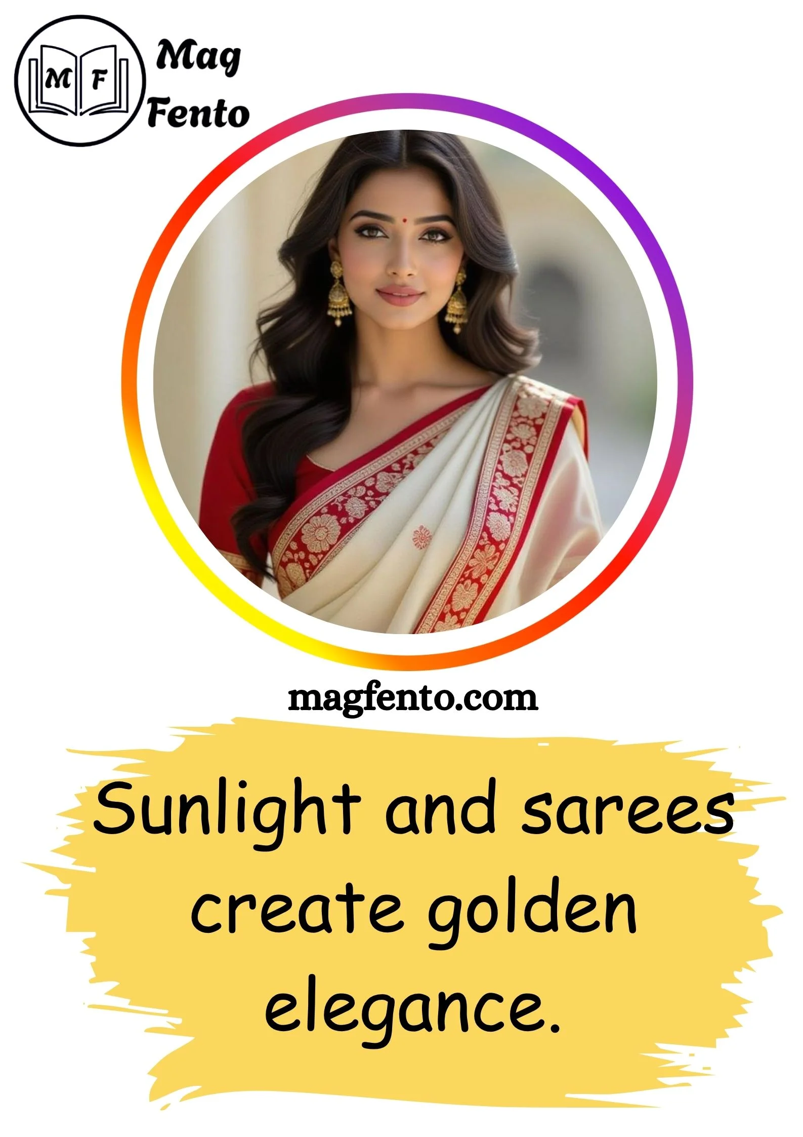 Traditional Saree Poses