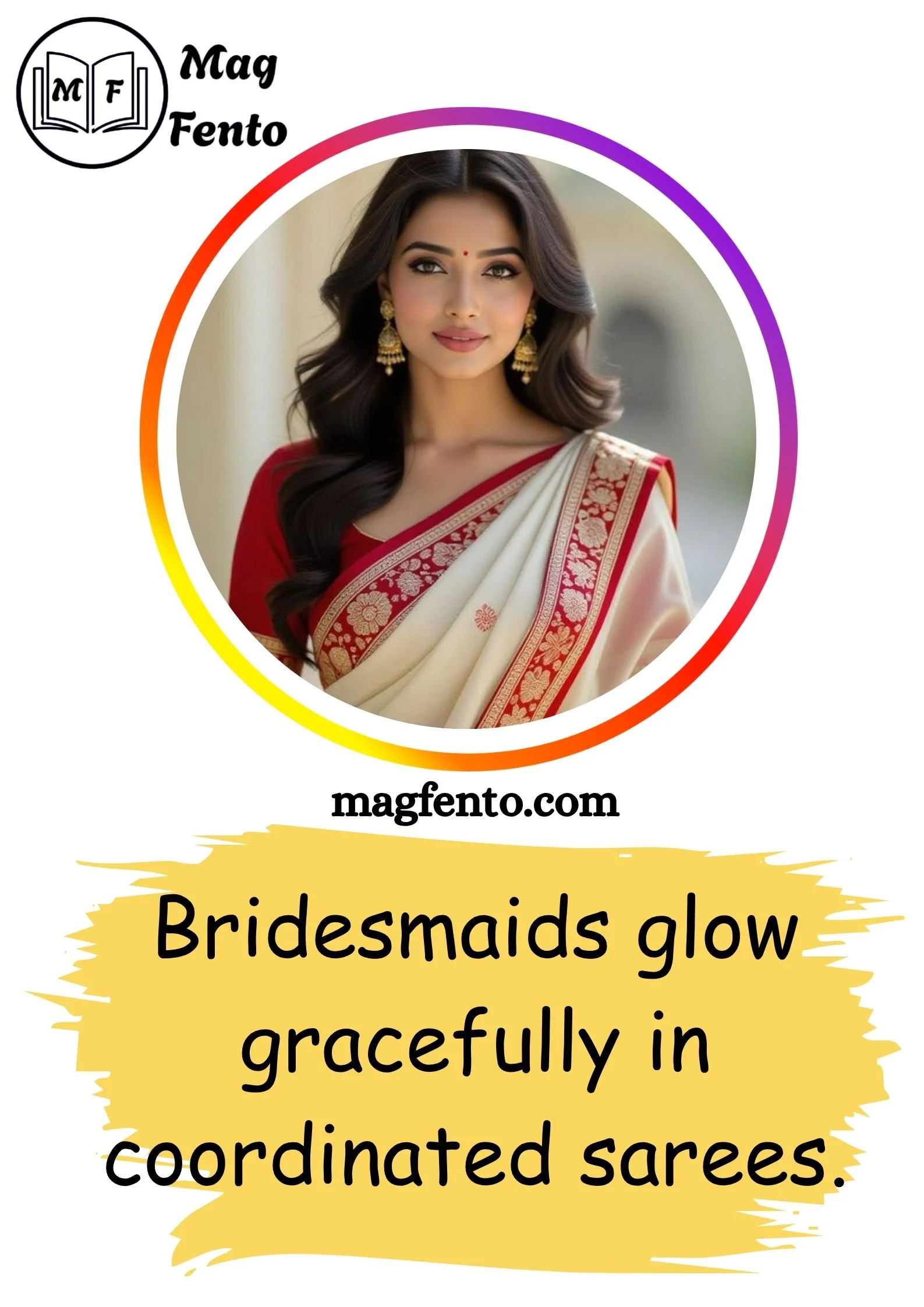 Traditional Saree Poses