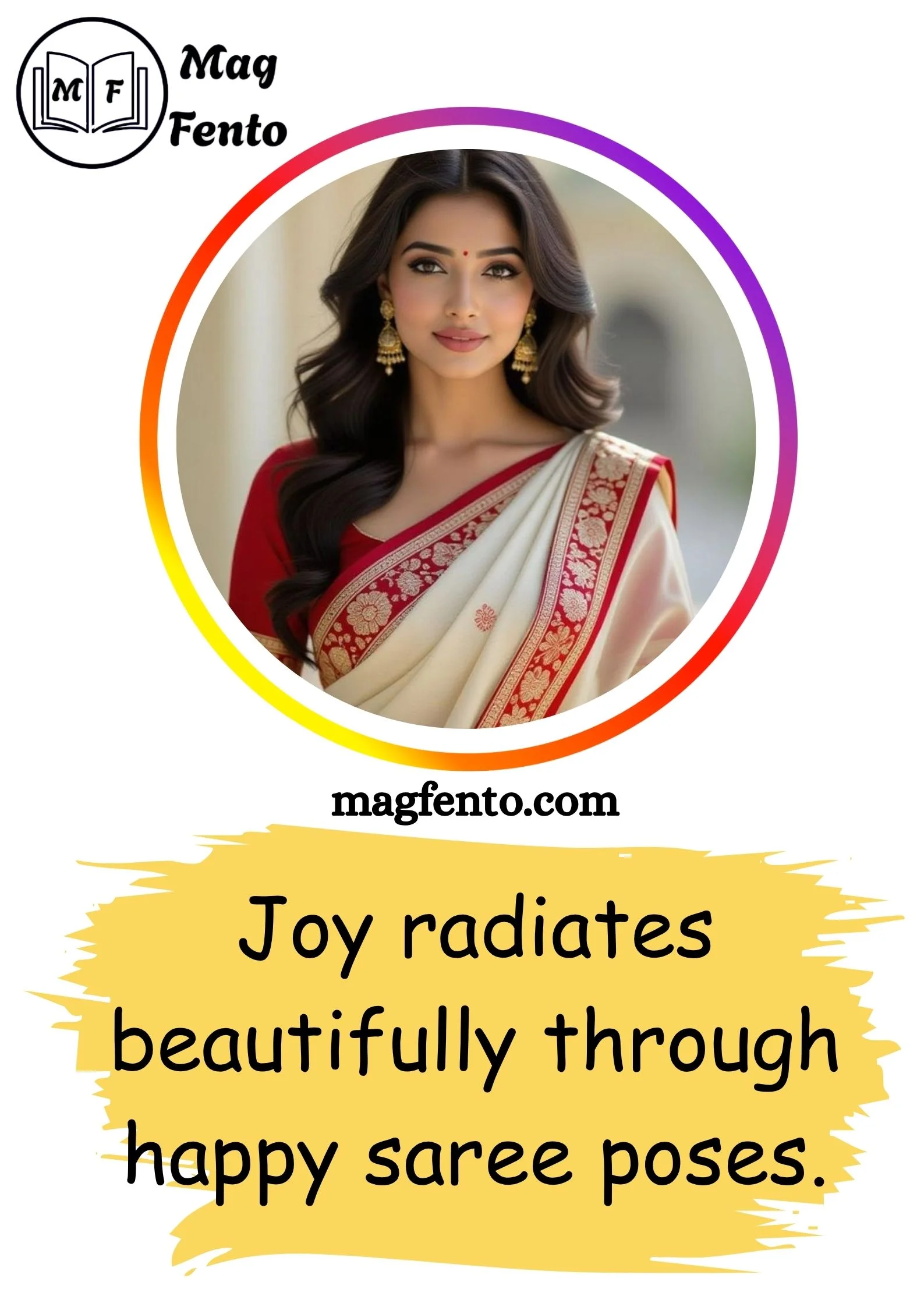 Traditional Saree Poses