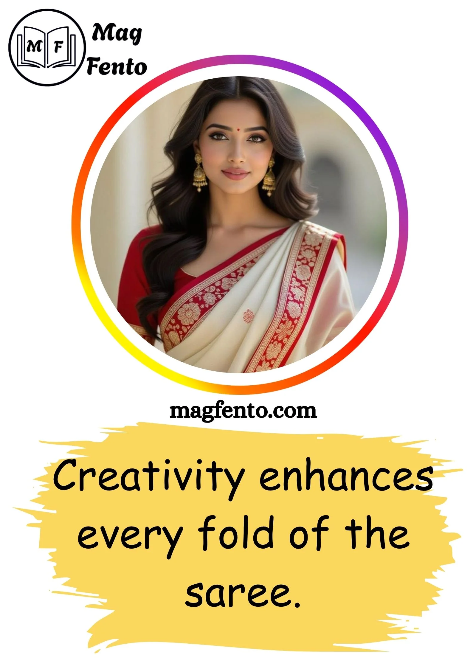 Traditional Saree Poses