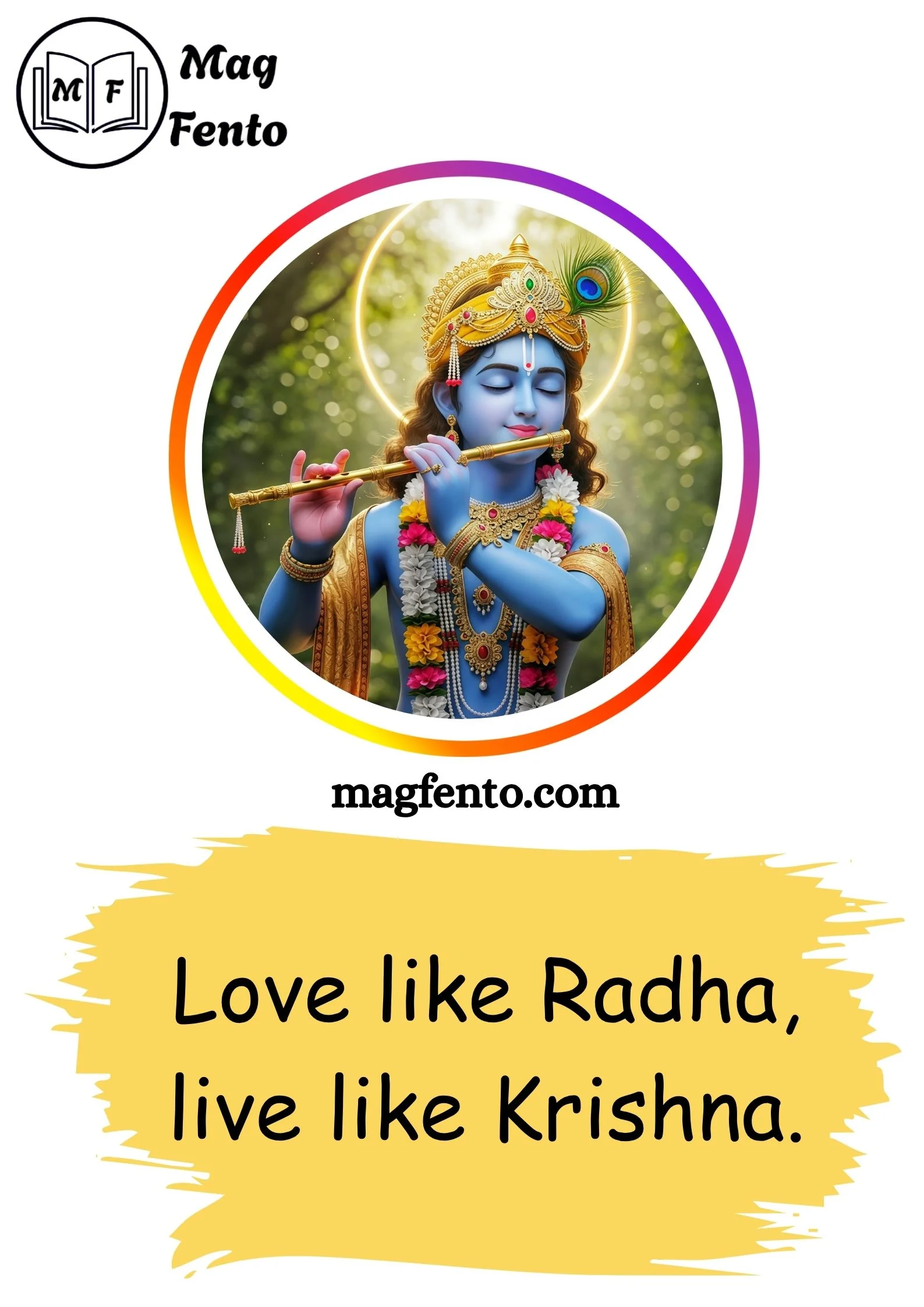 Best Krishna Bio for Instagram