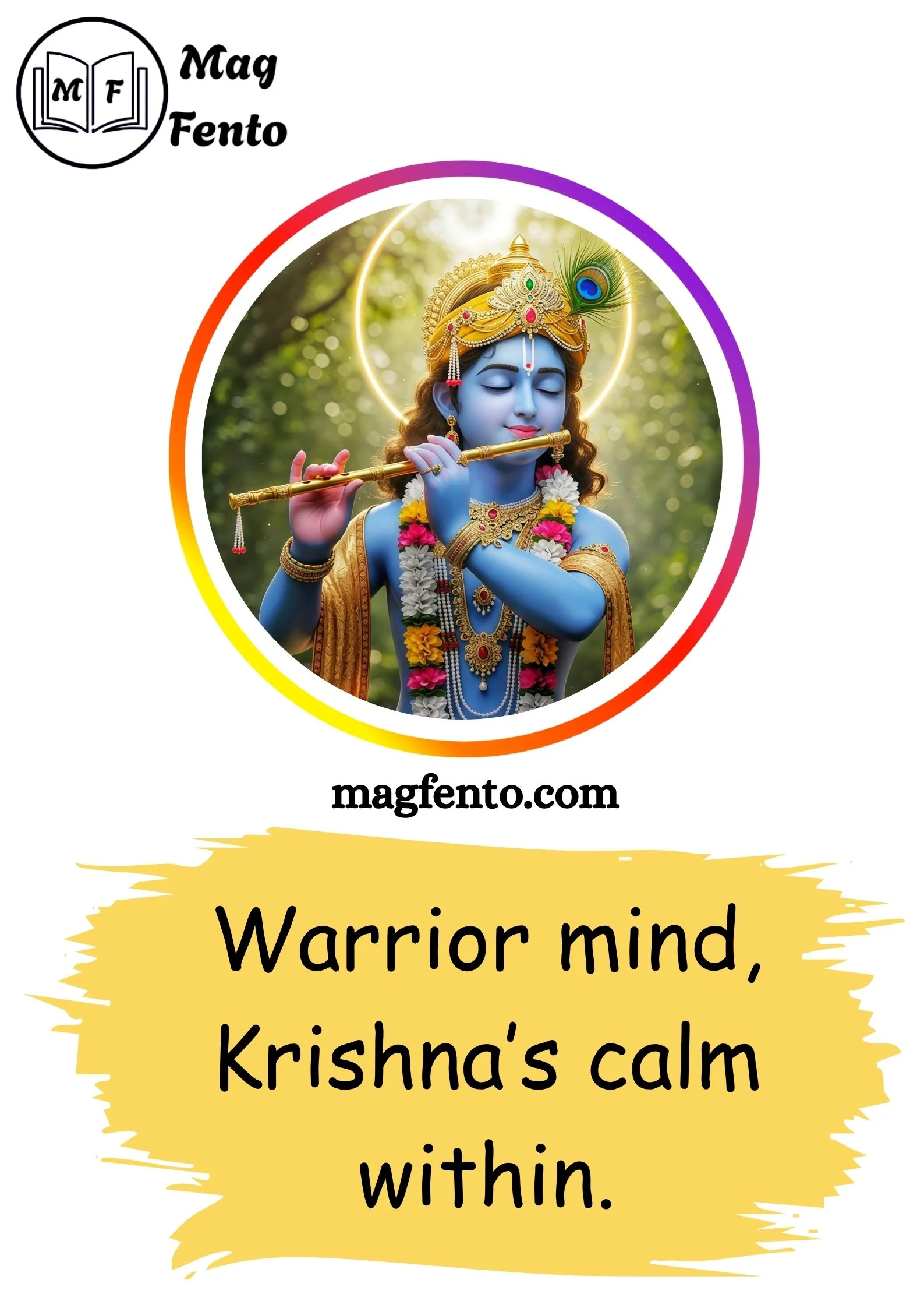 Best Krishna Bio for Instagram