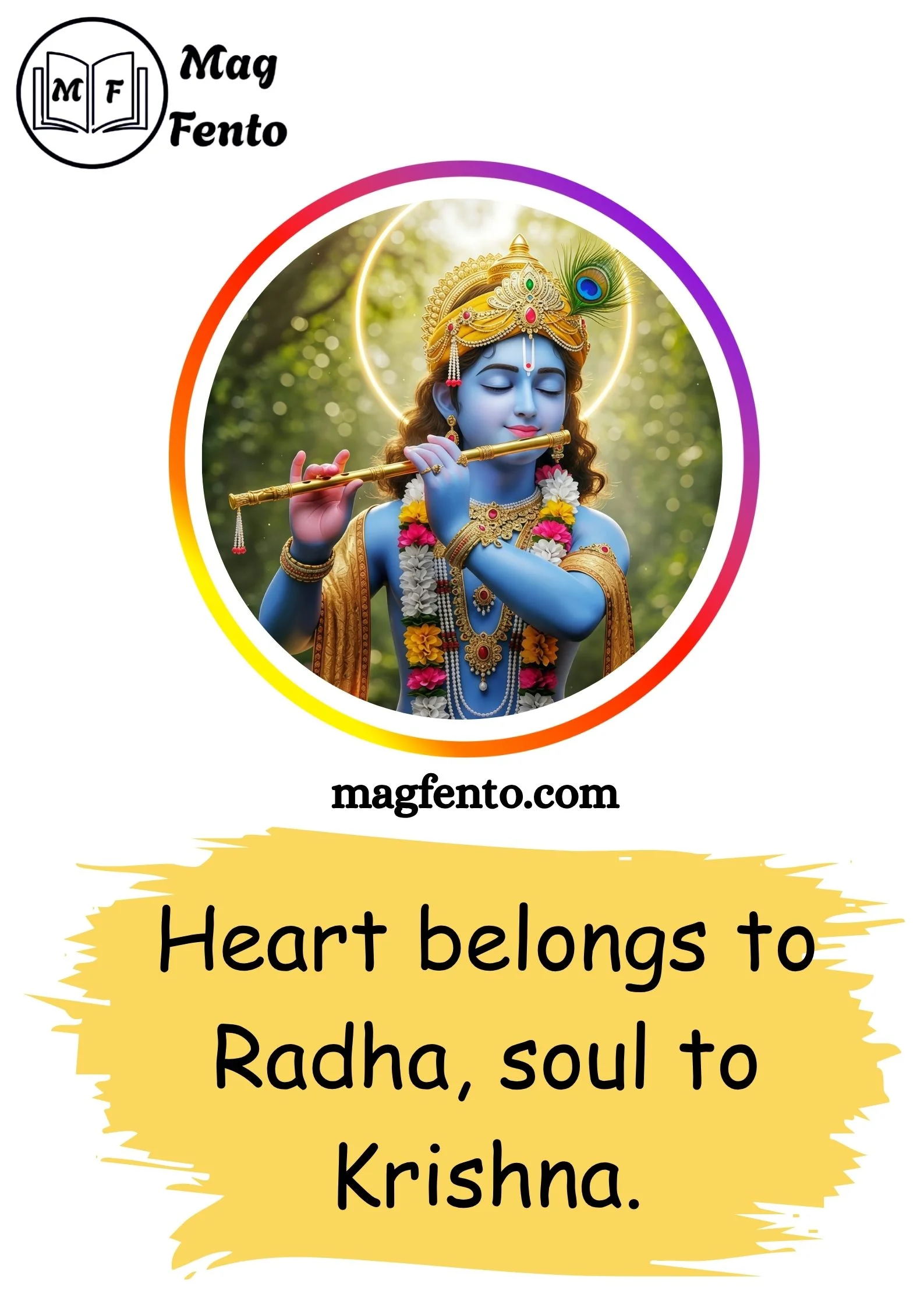 Best Krishna Bio for Instagram