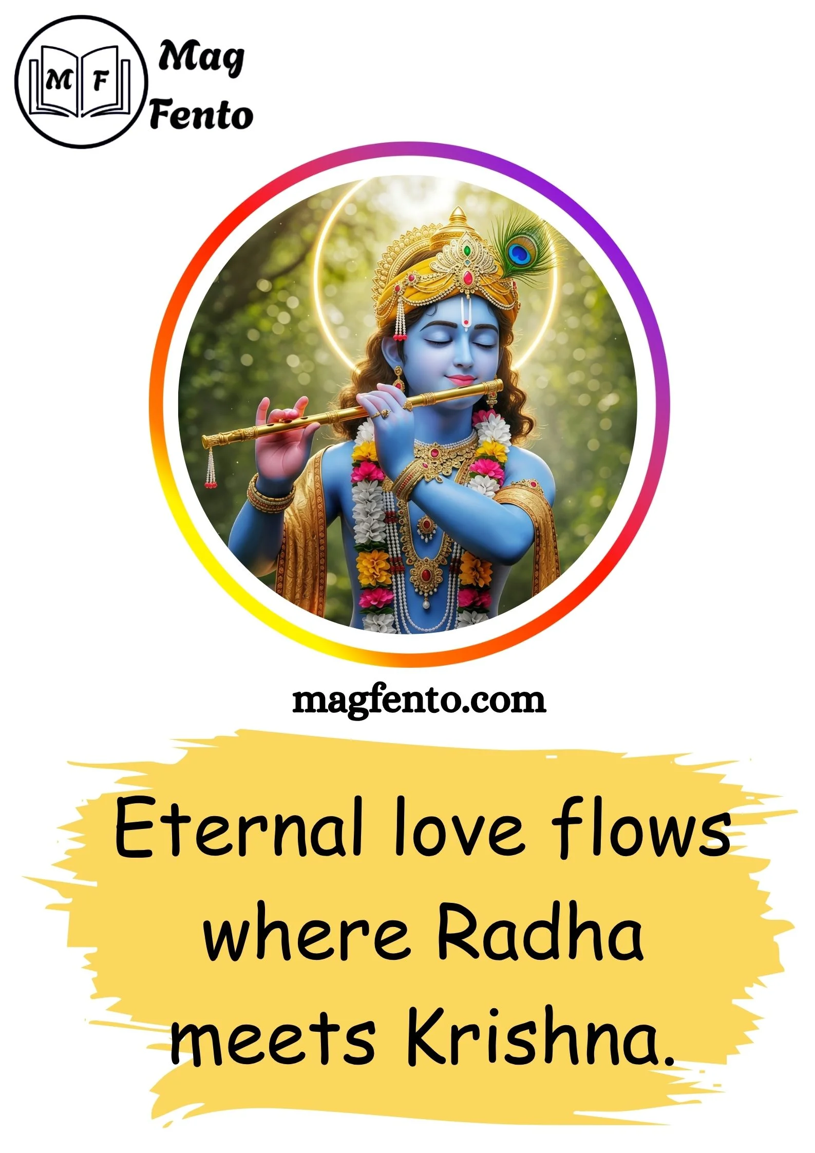 Best Krishna Bio for Instagram