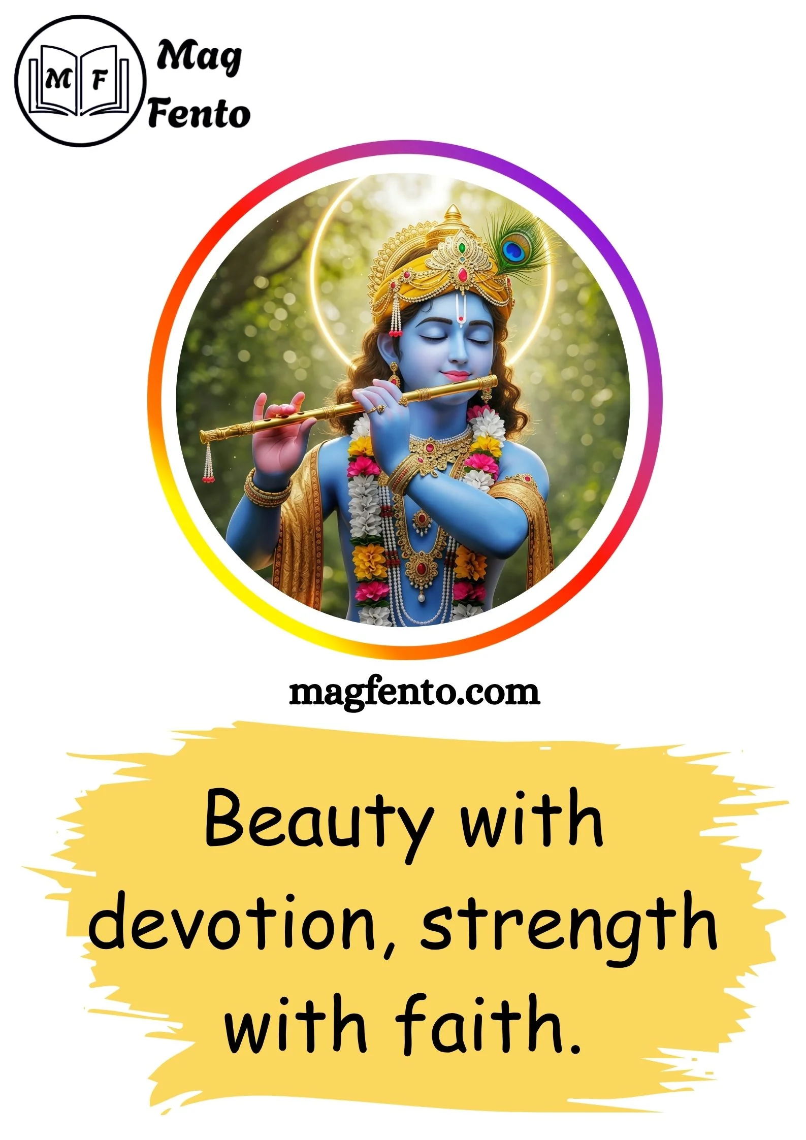 Best Krishna Bio for Instagram