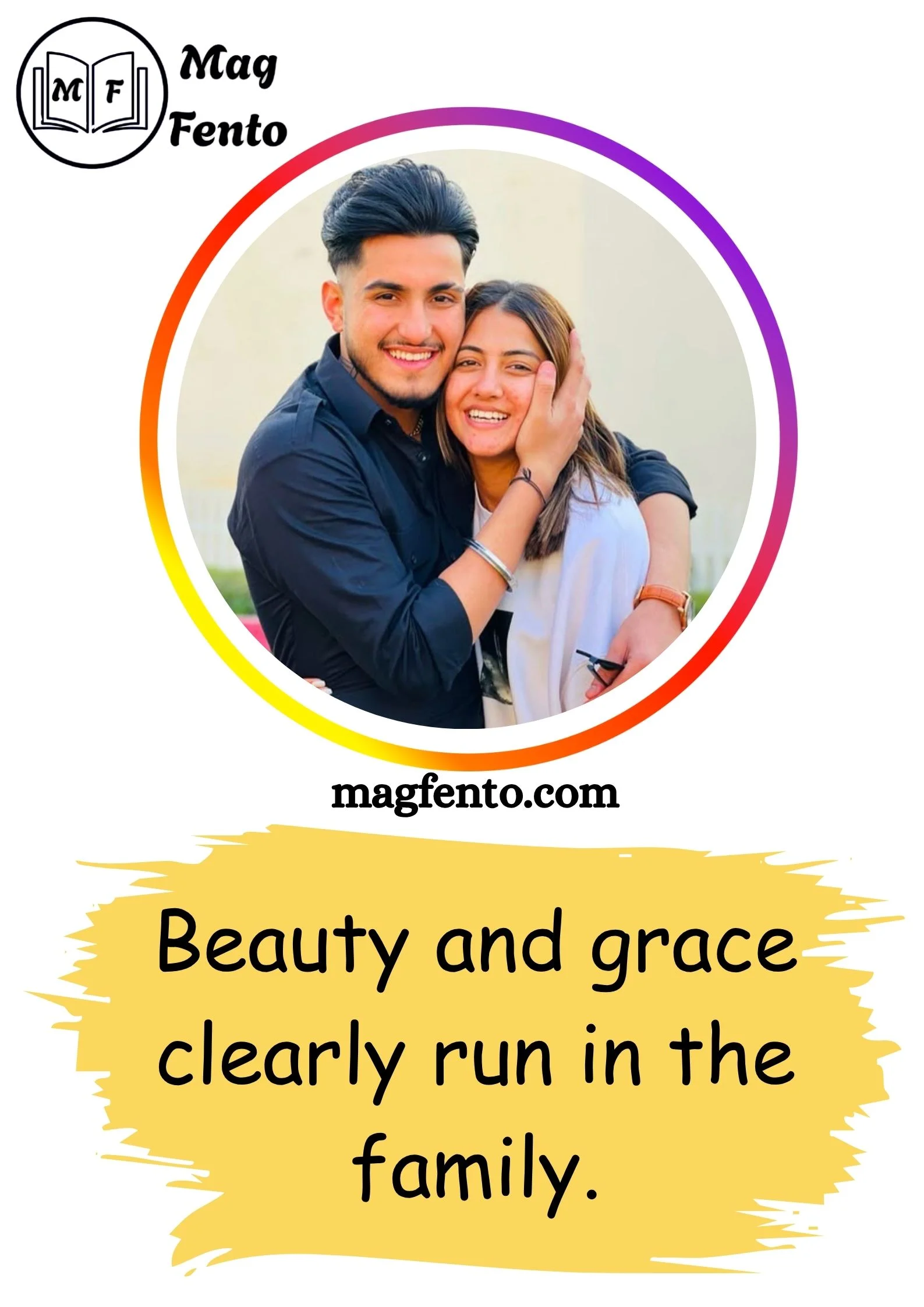 Comment for Sister Pic on Instagram