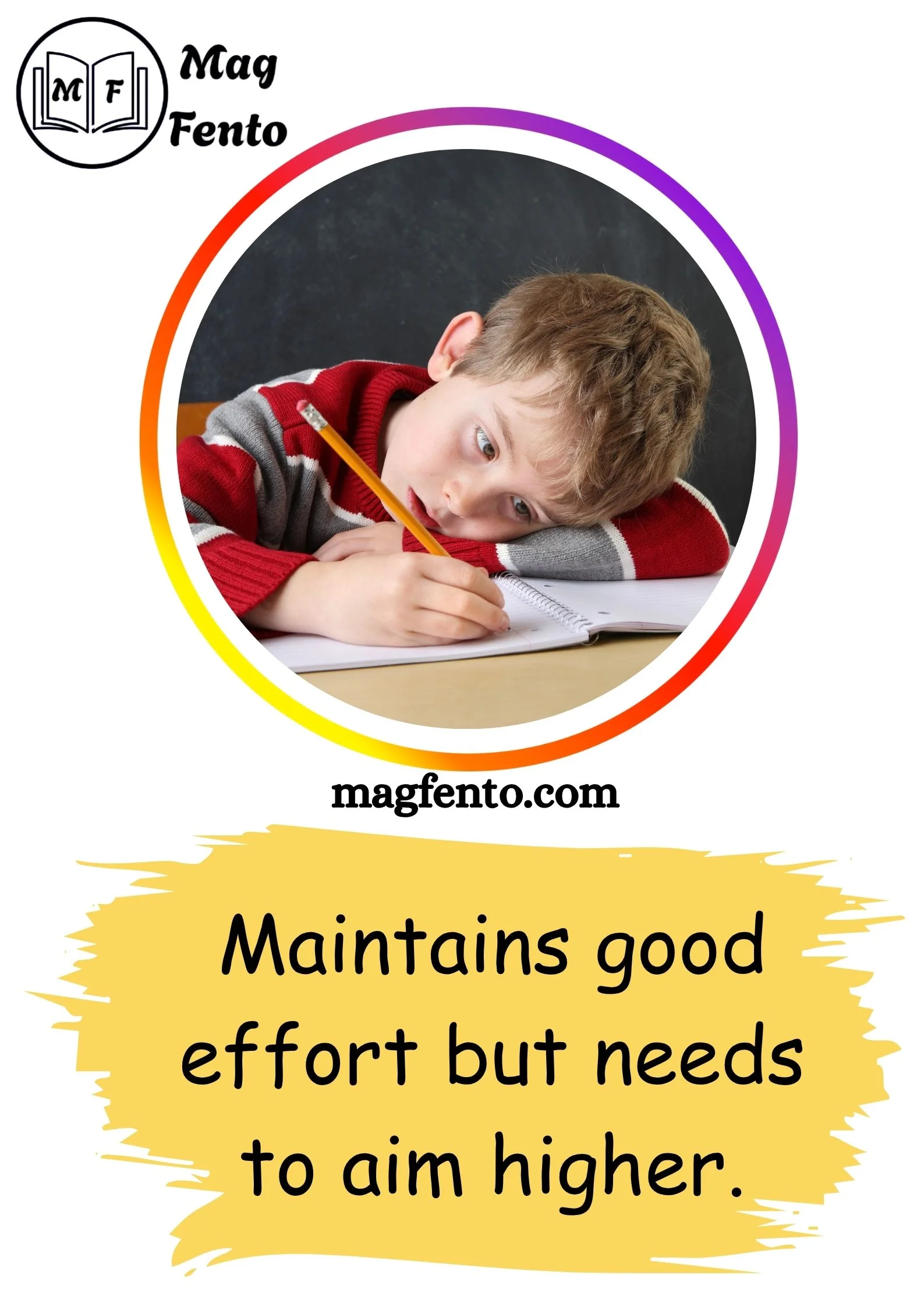 Comments for Weak Average Students