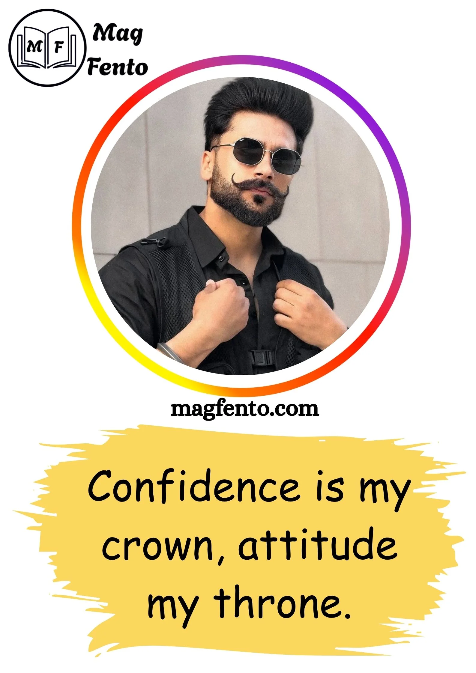 King Boy Attitude Captions