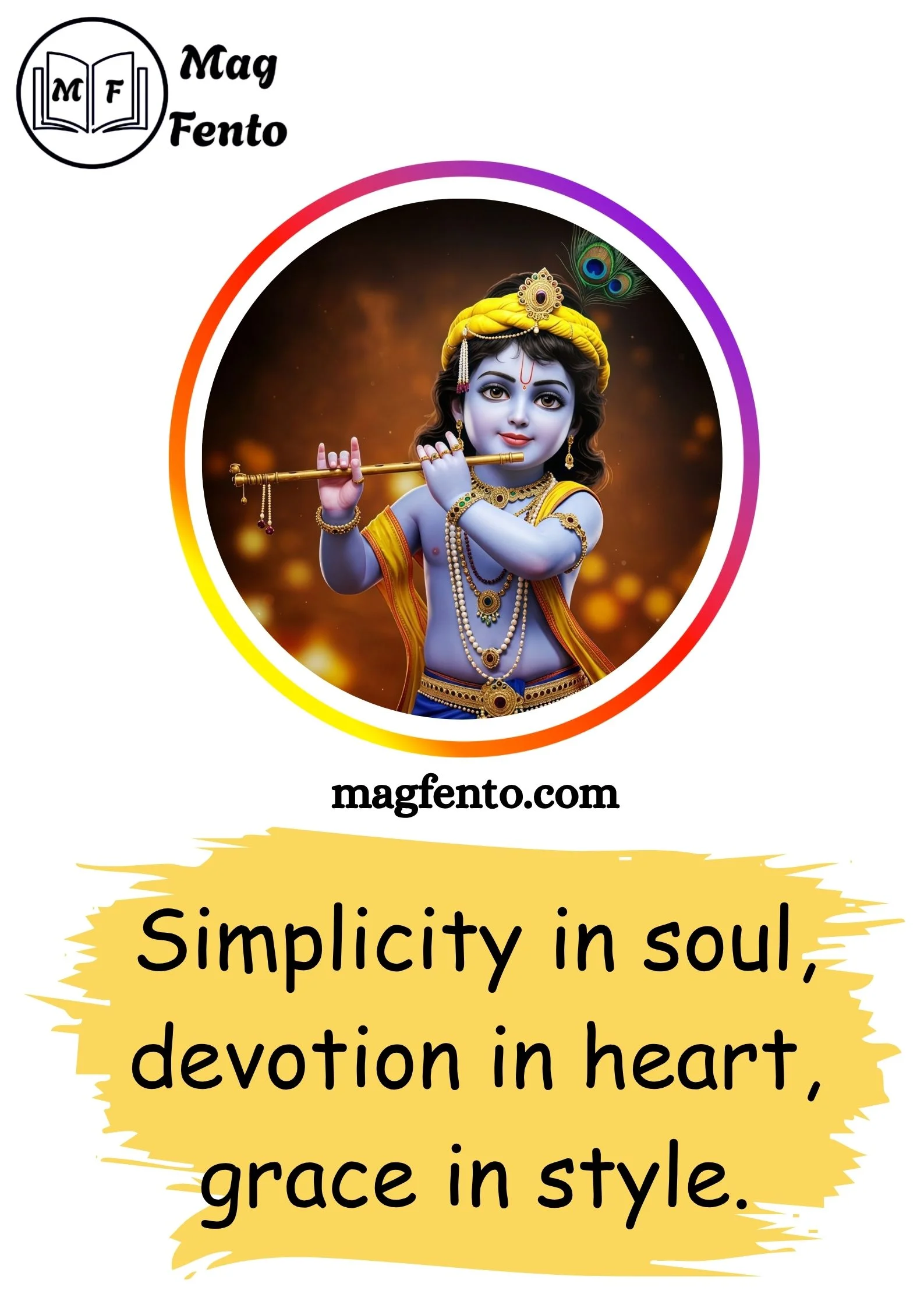 Krishna Bio for instagram