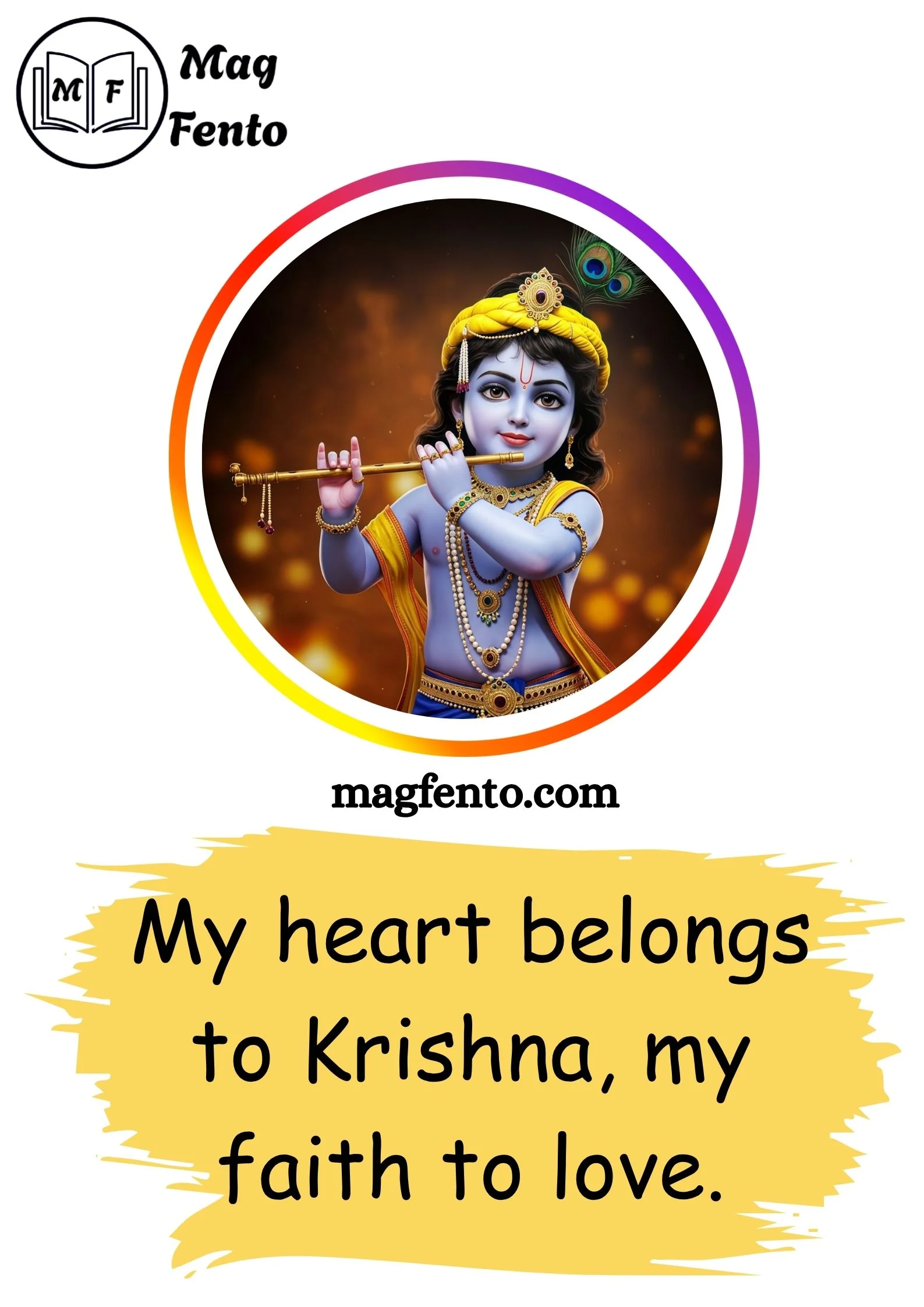 Krishna Bio for instagram