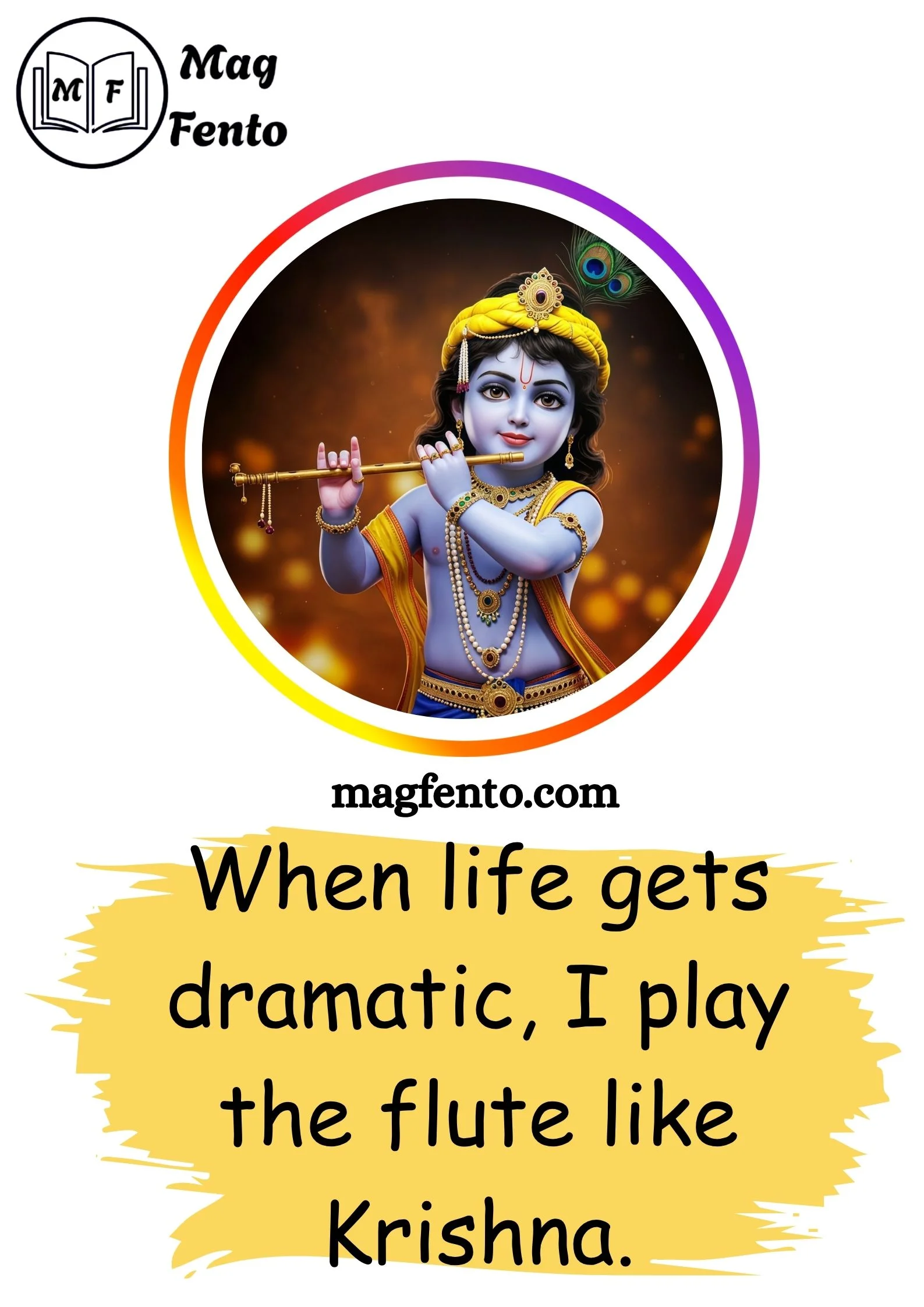 Krishna Bio for instagram