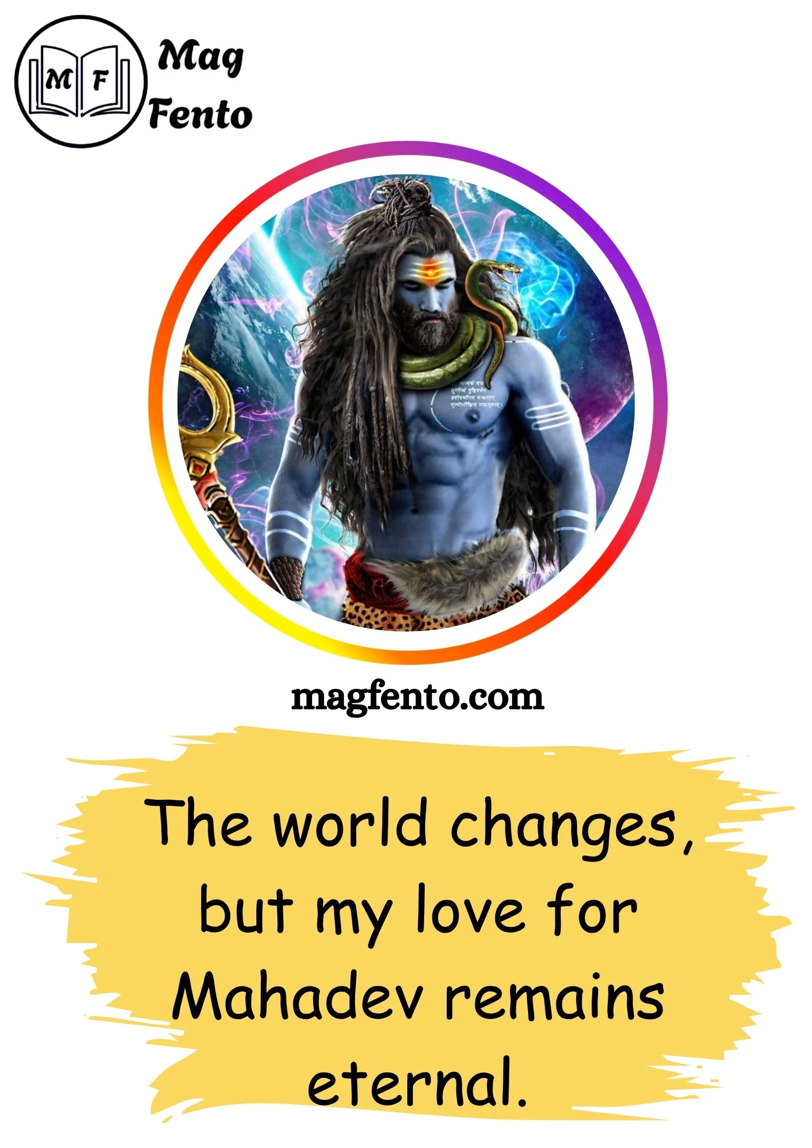 Mahakal Bio for instagram