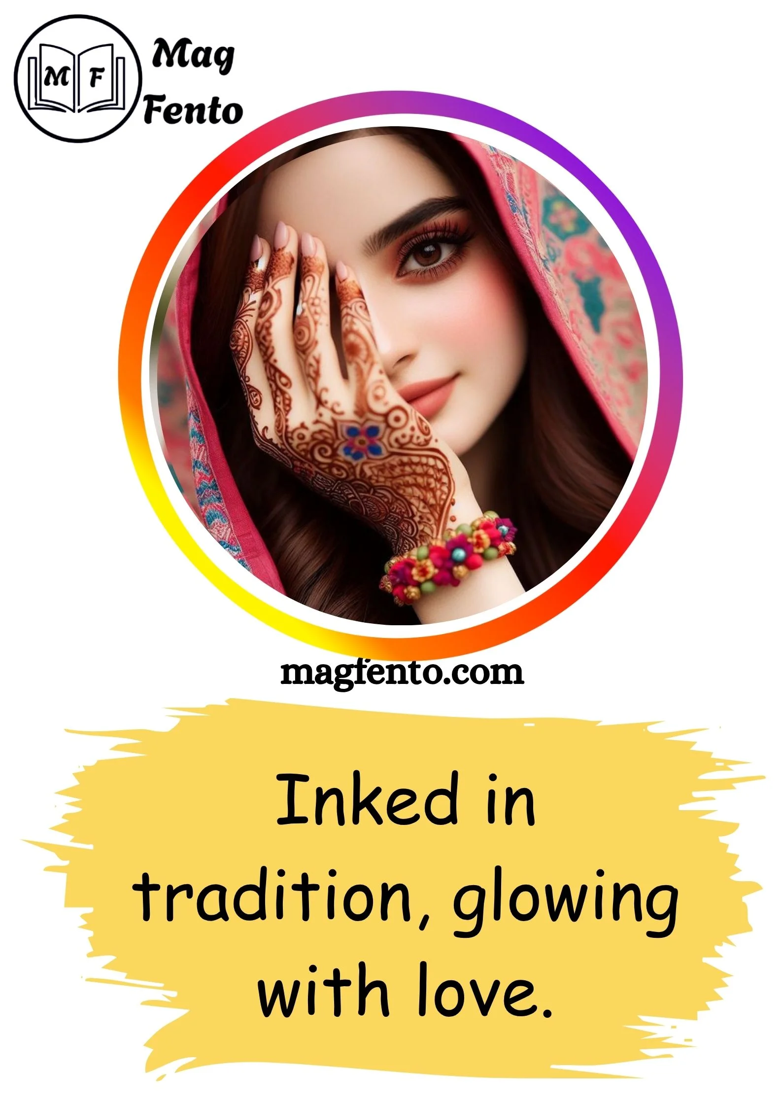 Mehndi Captions for Instagram