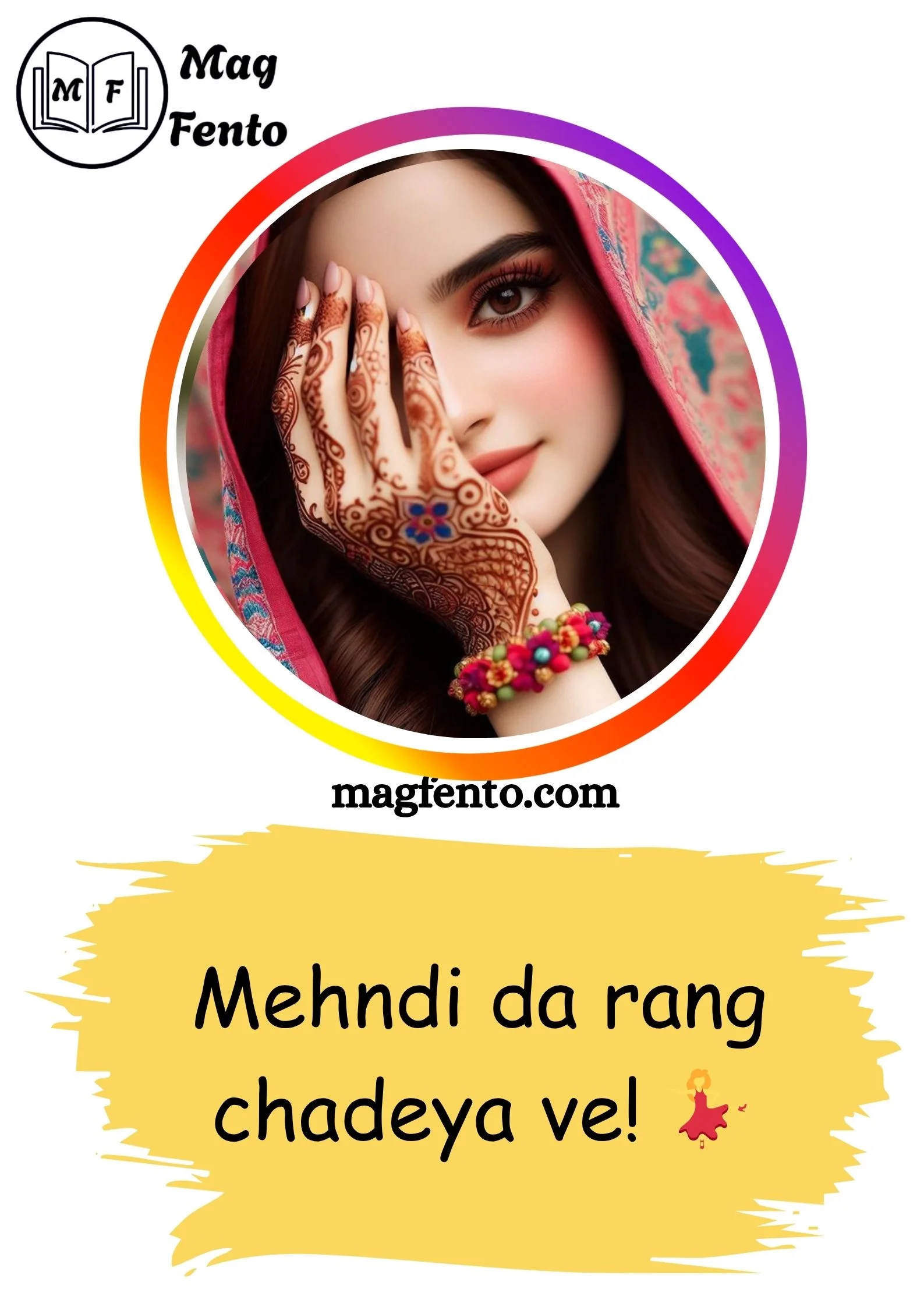 Mehndi Captions for Instagram