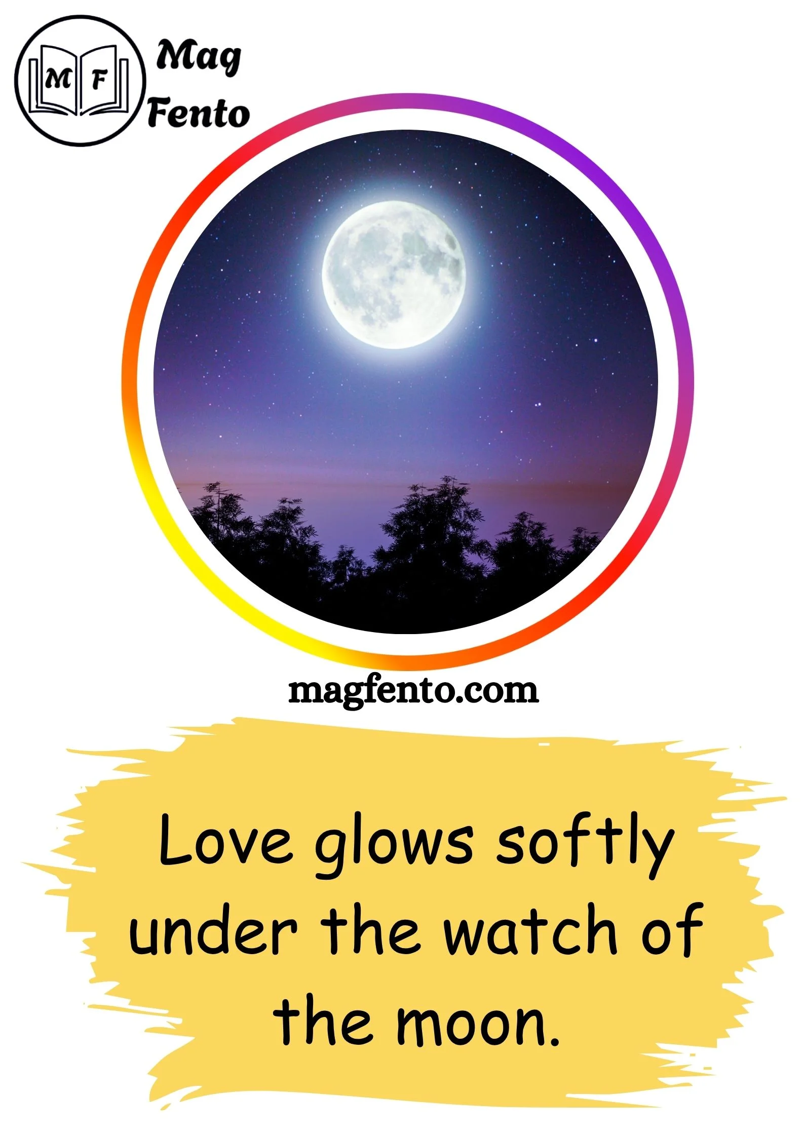 Moon Captions for Instagram