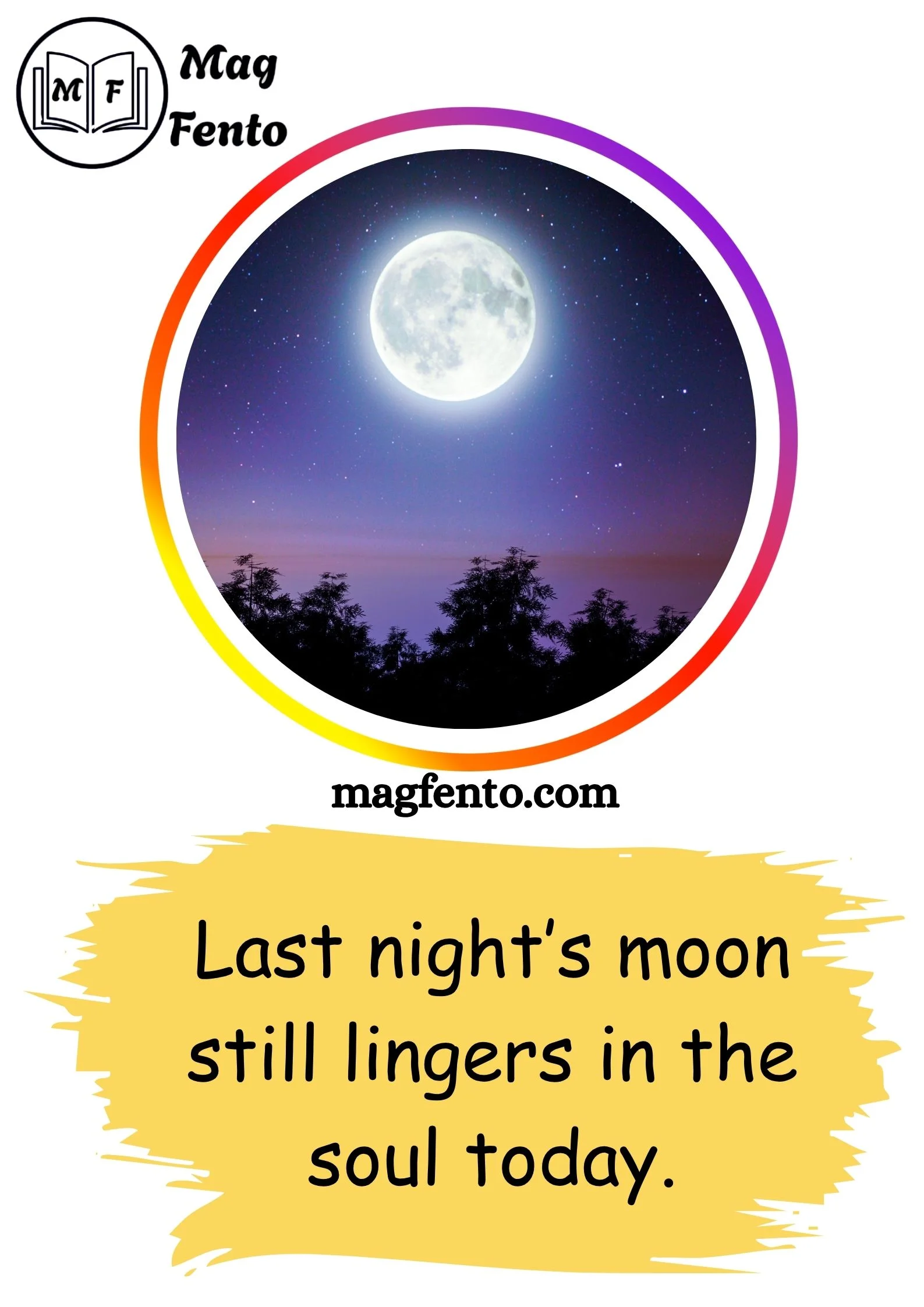 Moon Captions for Instagram