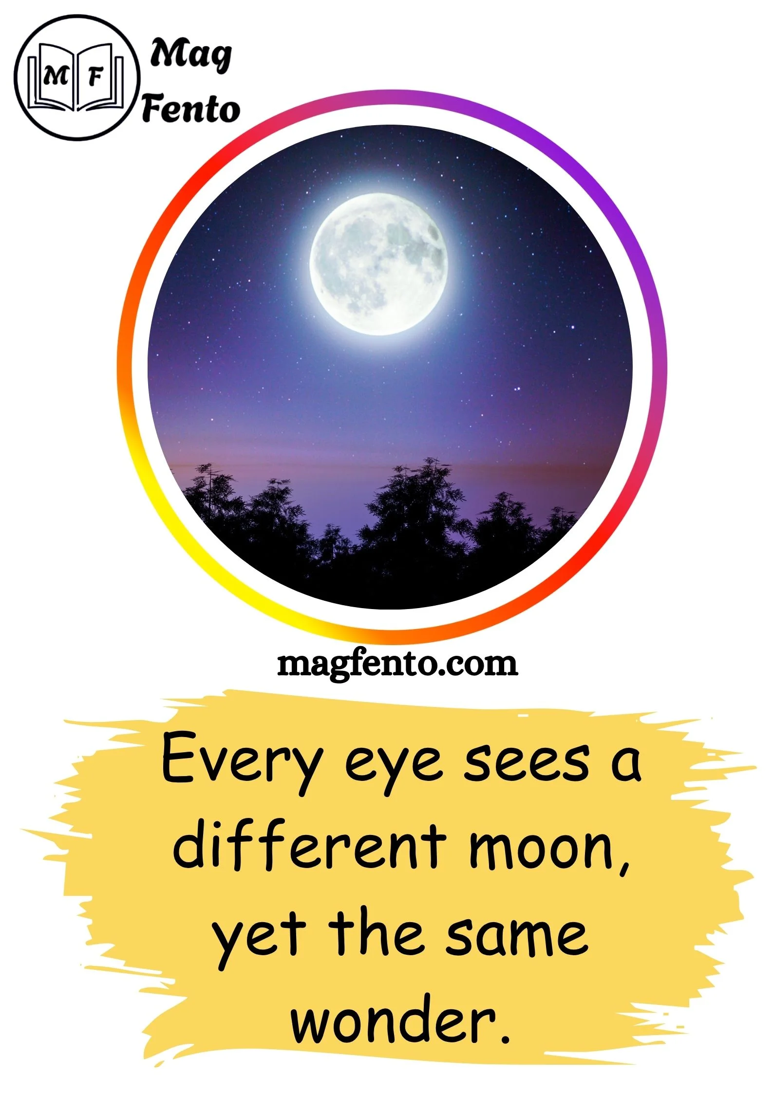 Moon Captions for Instagram