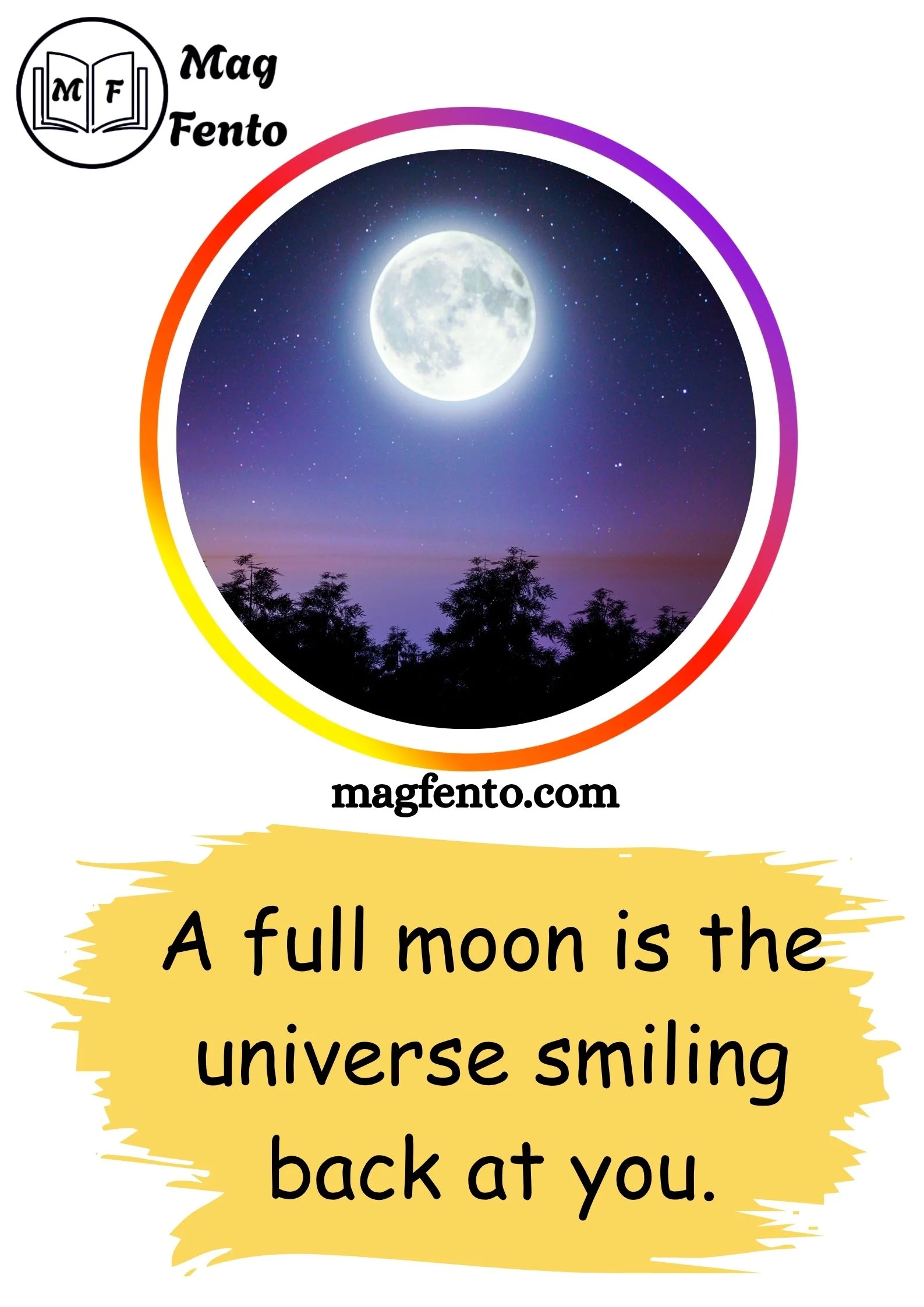 Moon Captions for Instagram