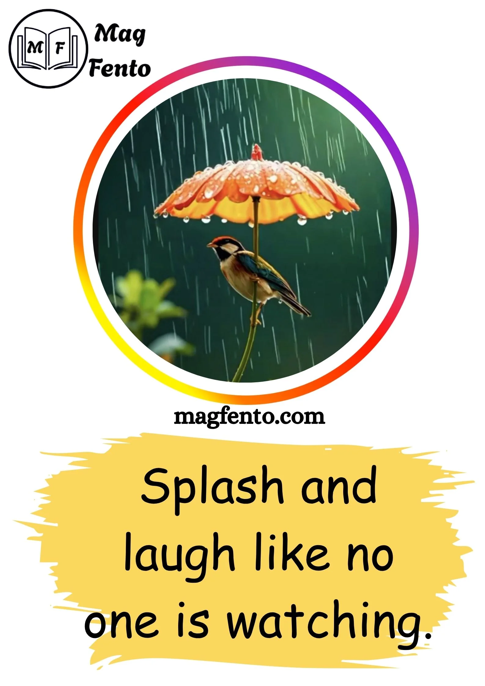 Rainy Captions for Instagram