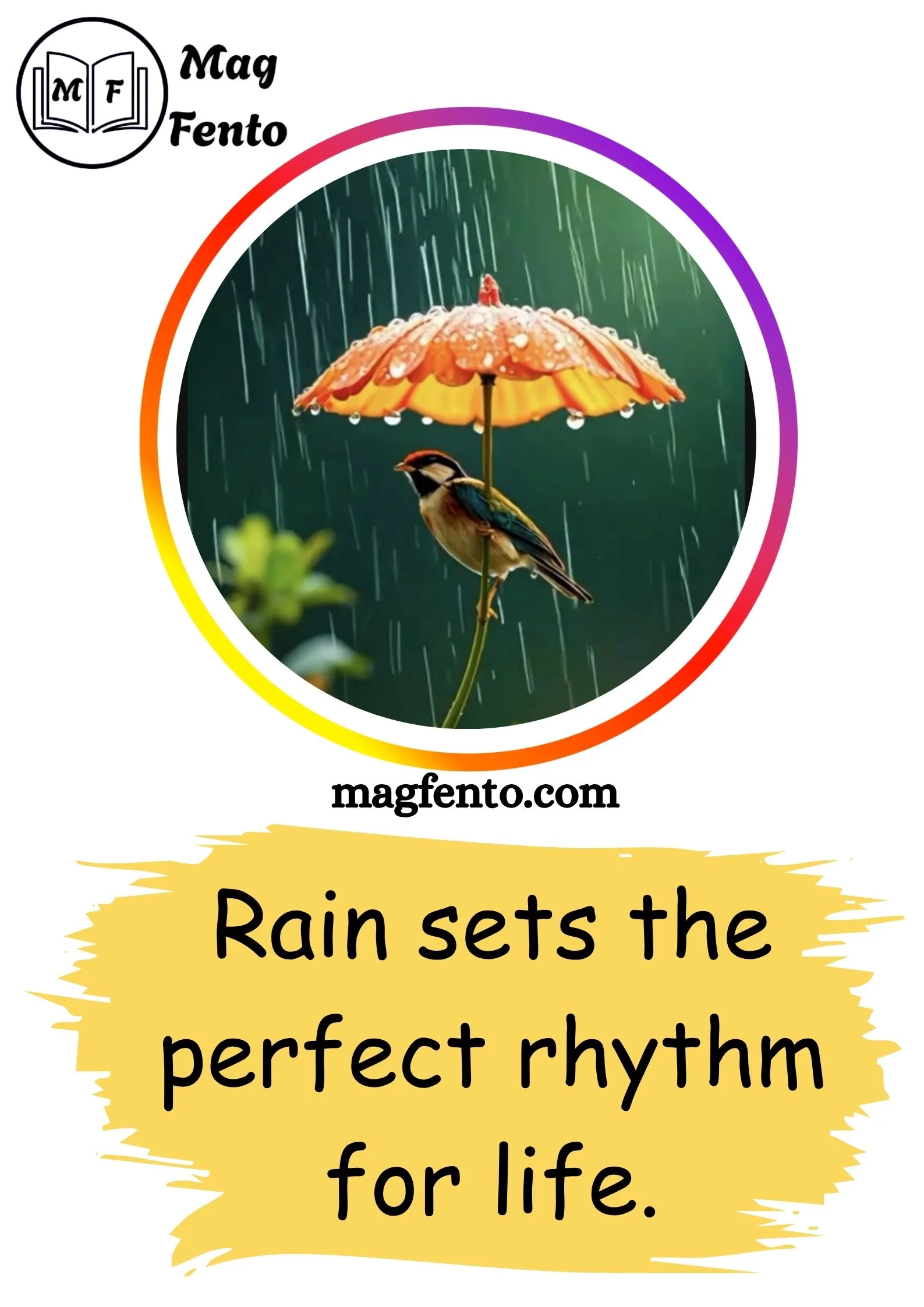 Rainy Captions for Instagram