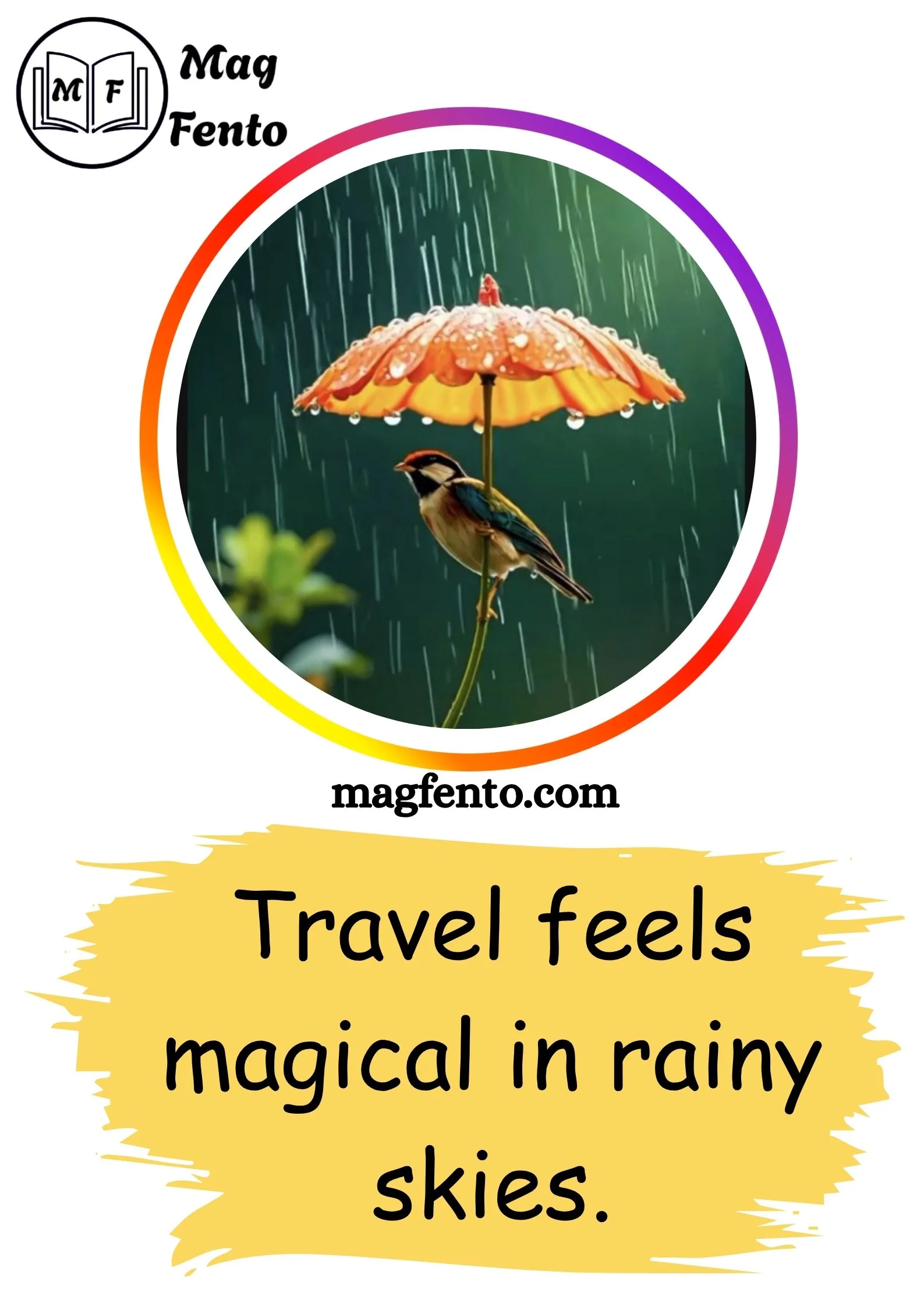 Rainy Captions for Instagram