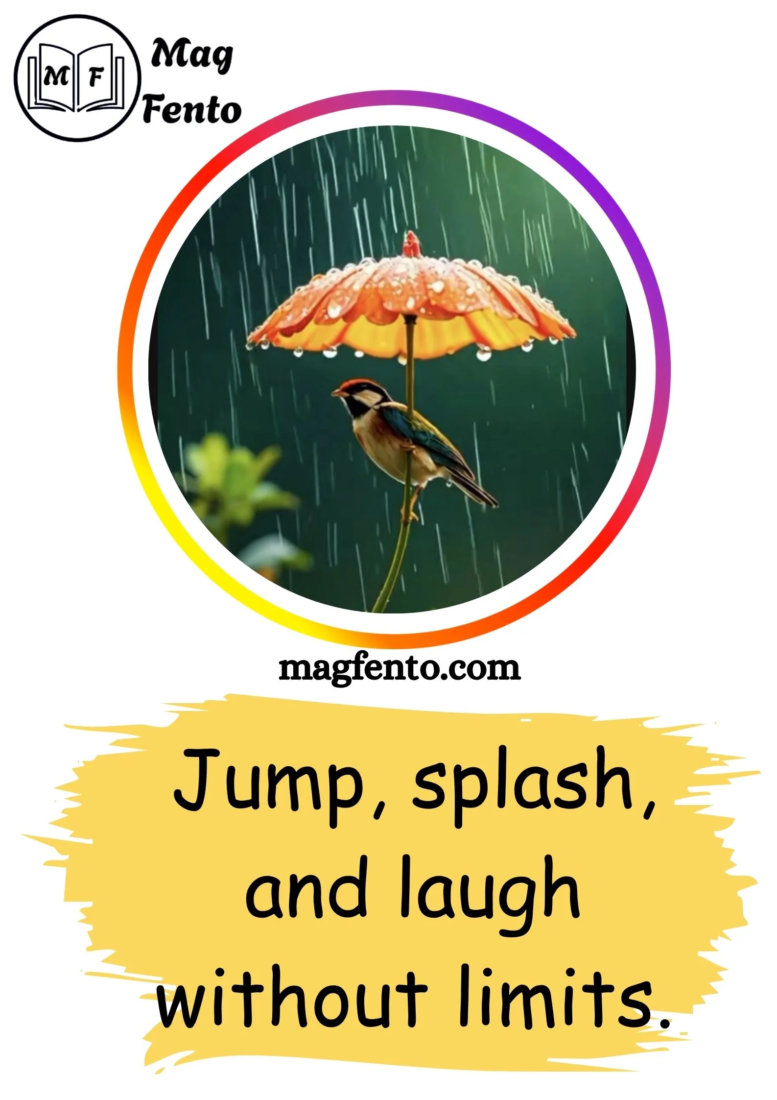 Rainy Captions for Instagram