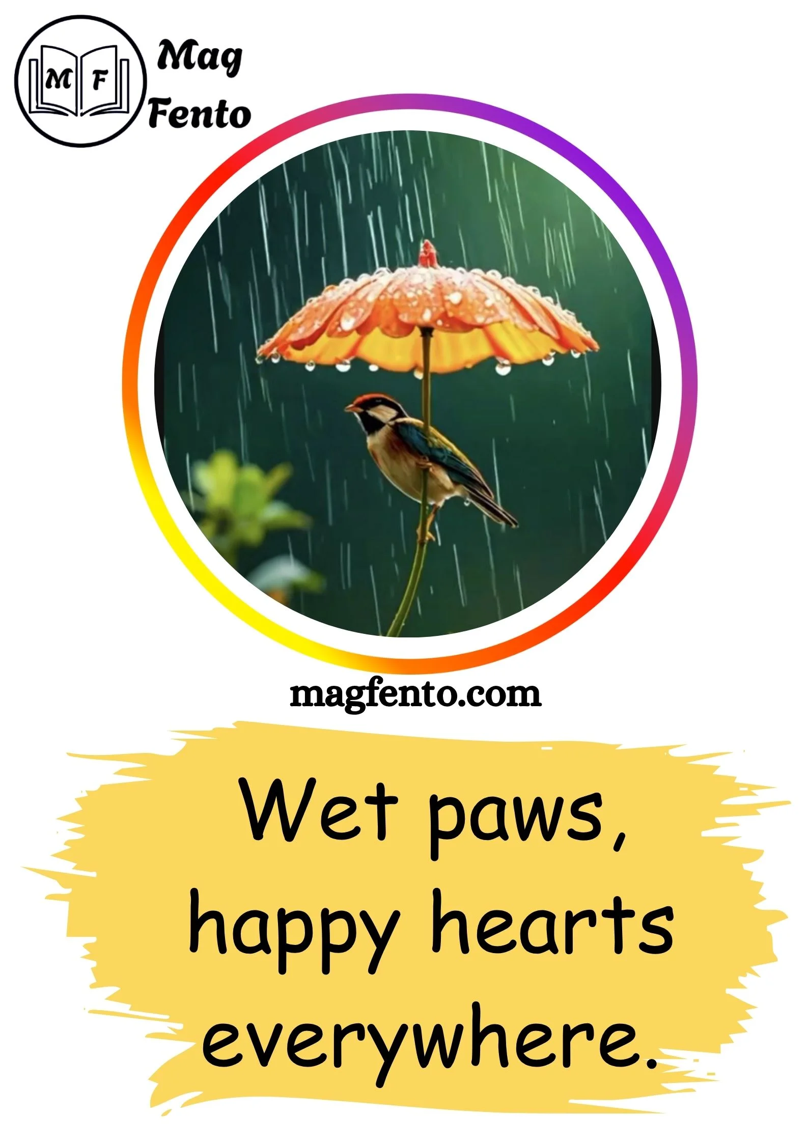 Rainy Captions for Instagram