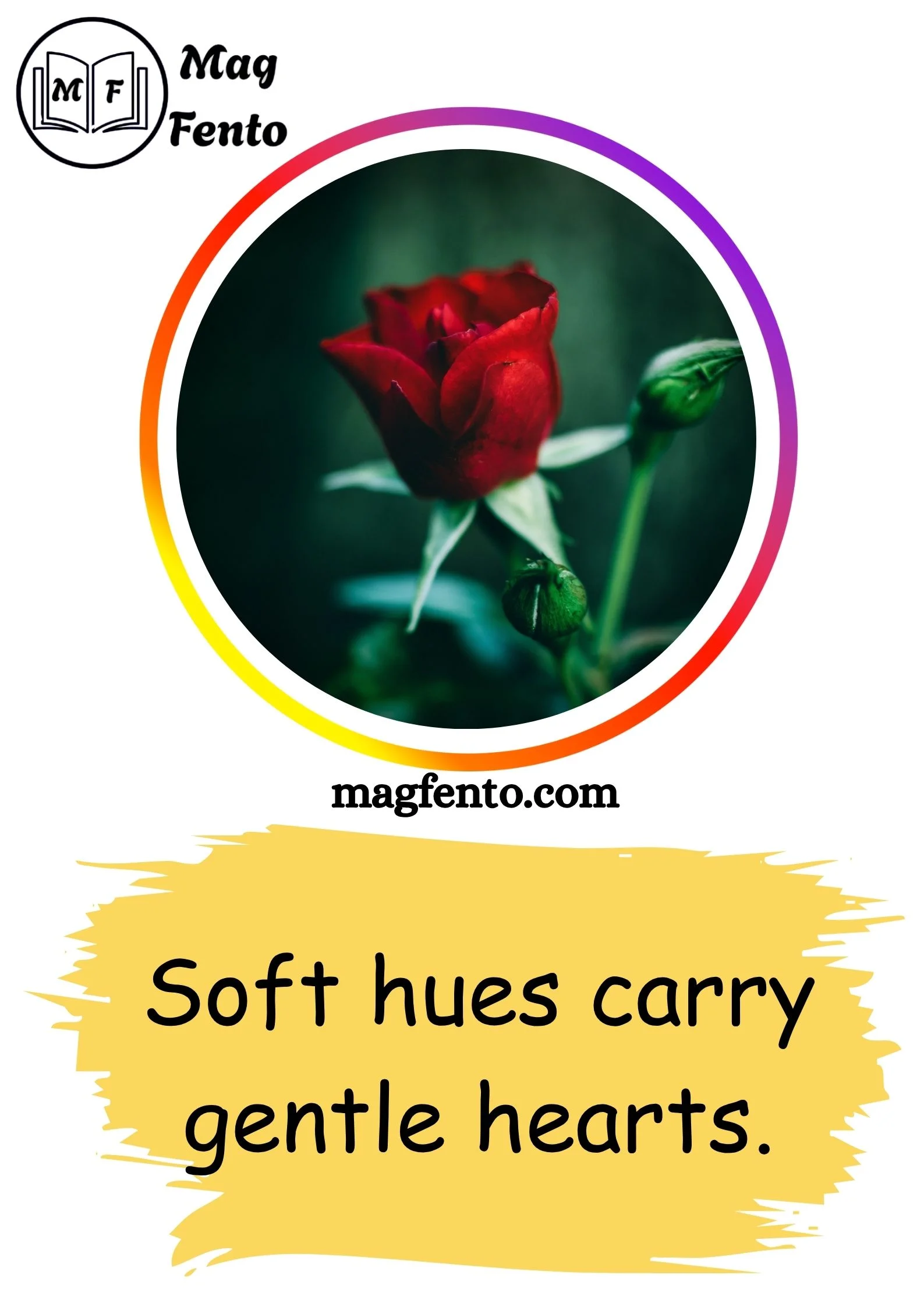 Rose Captions for Instagram