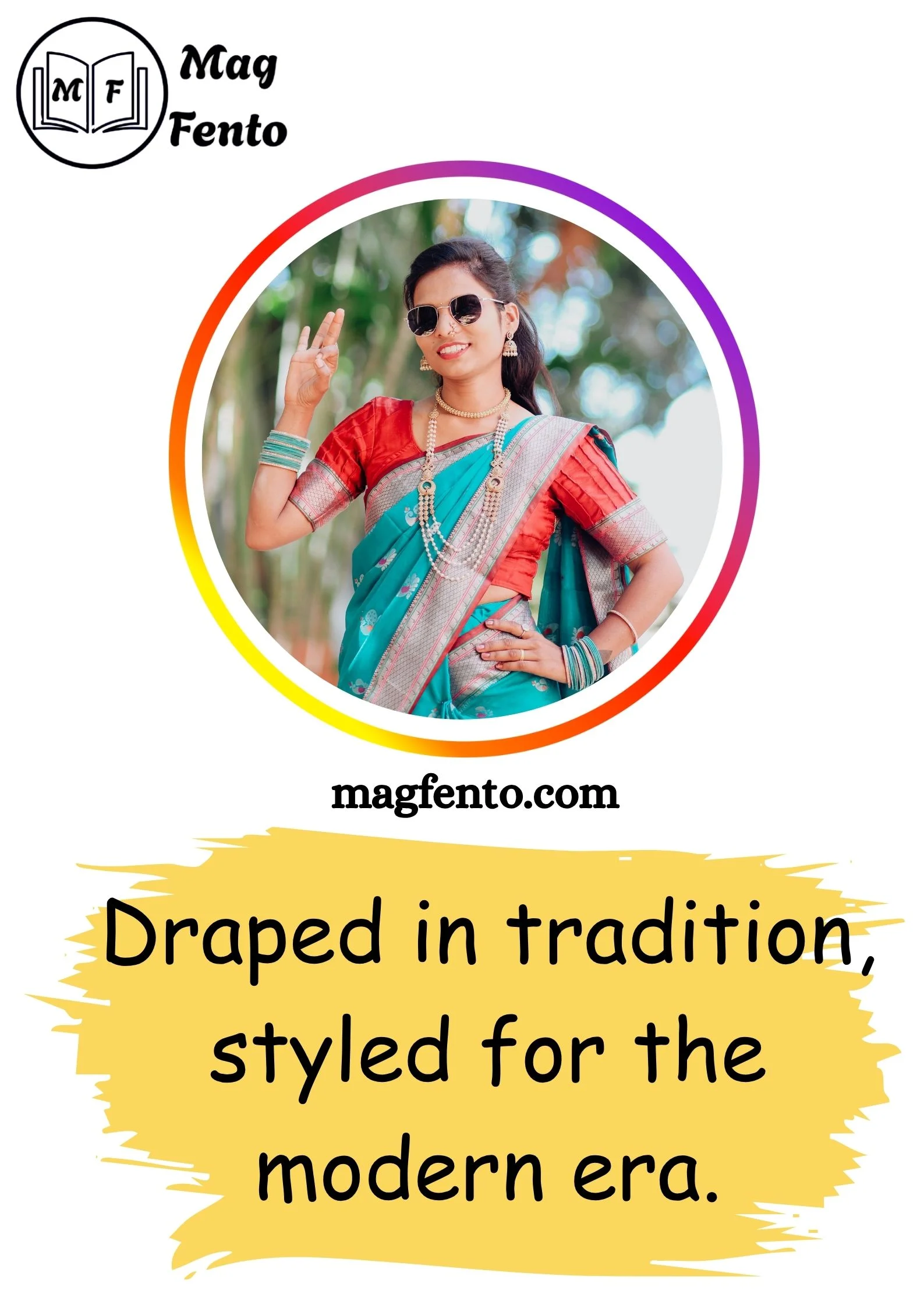 Saree Captions for Instagram