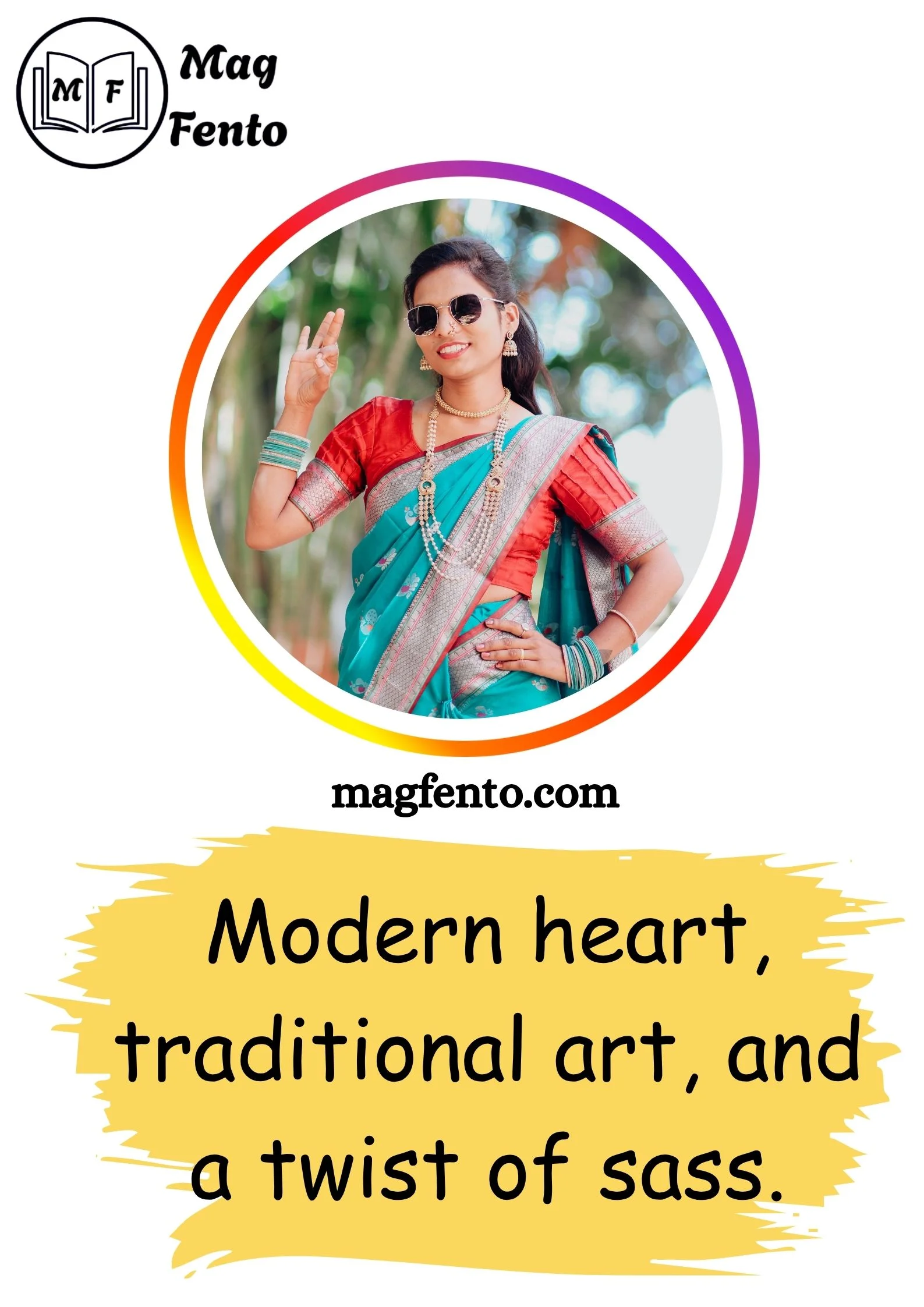 Saree Captions for Instagram