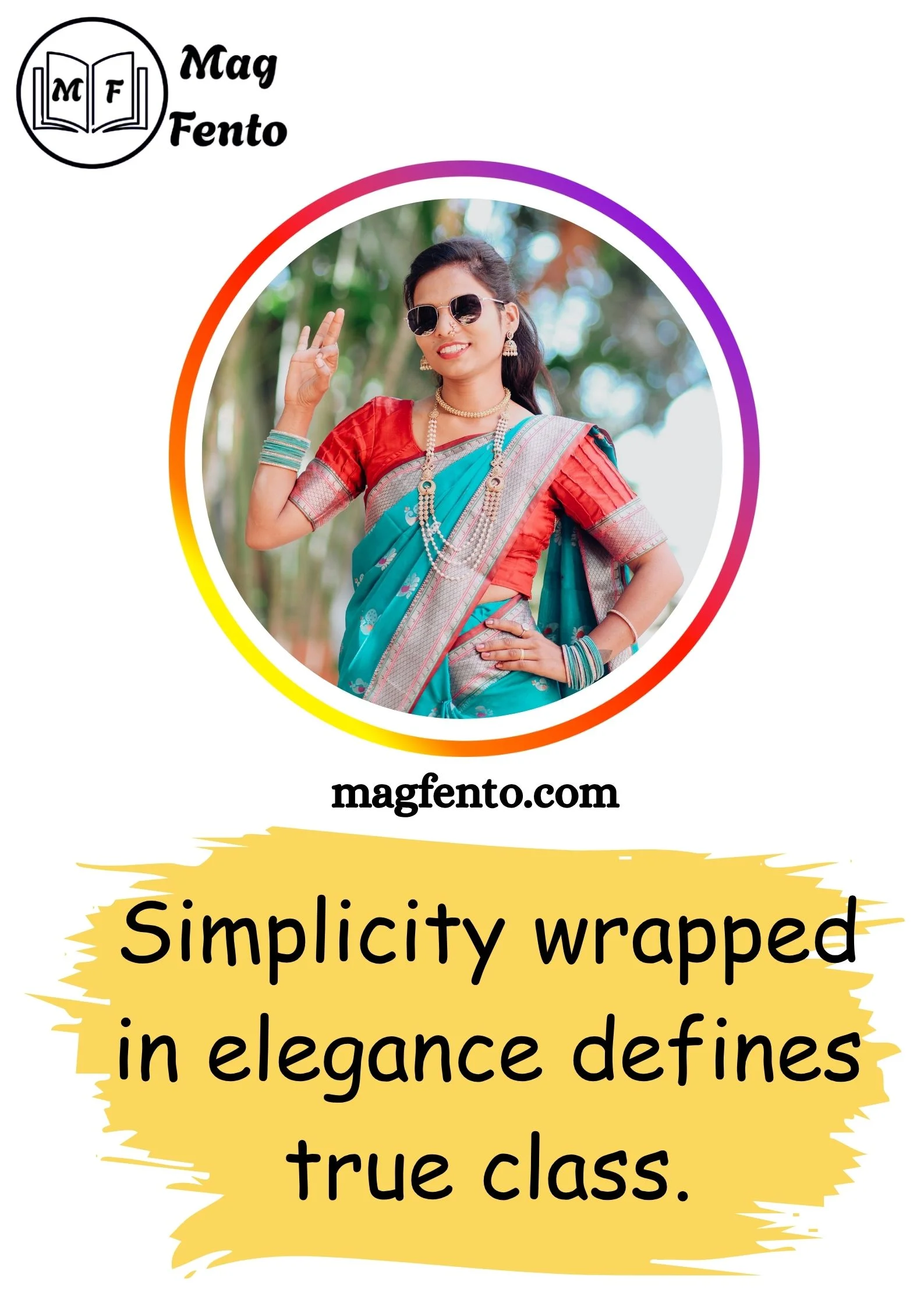 Saree Captions for Instagram