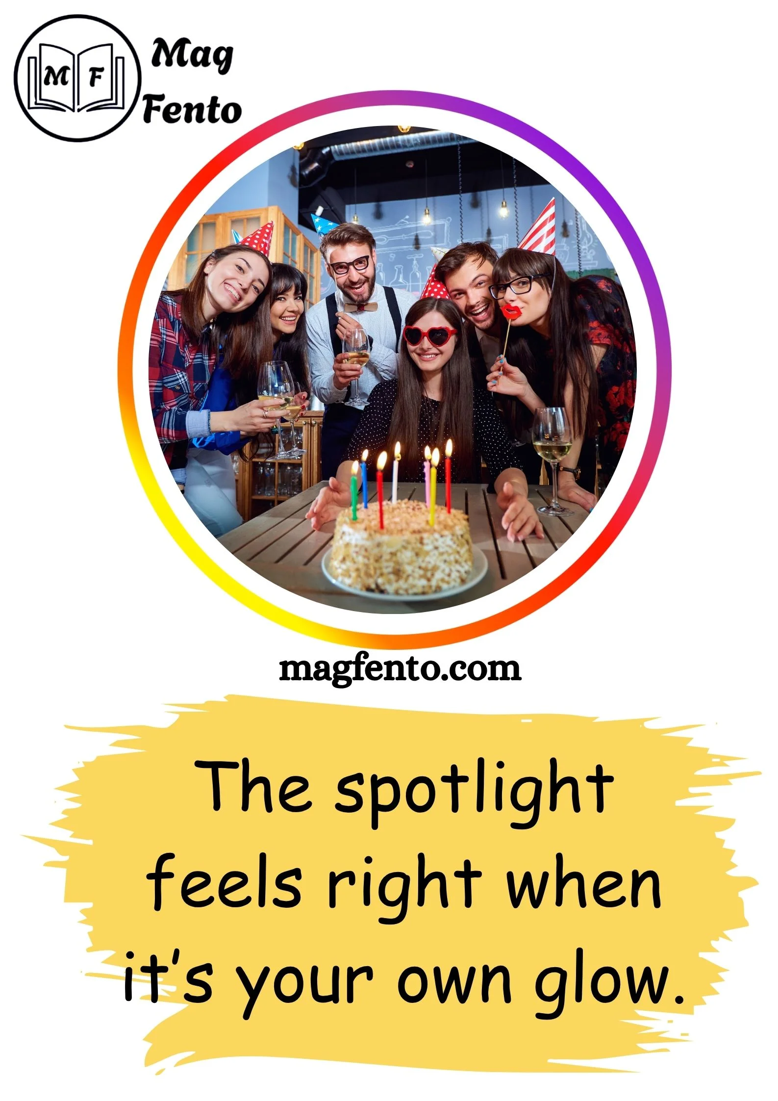 Short Birthday Captions for Yourself