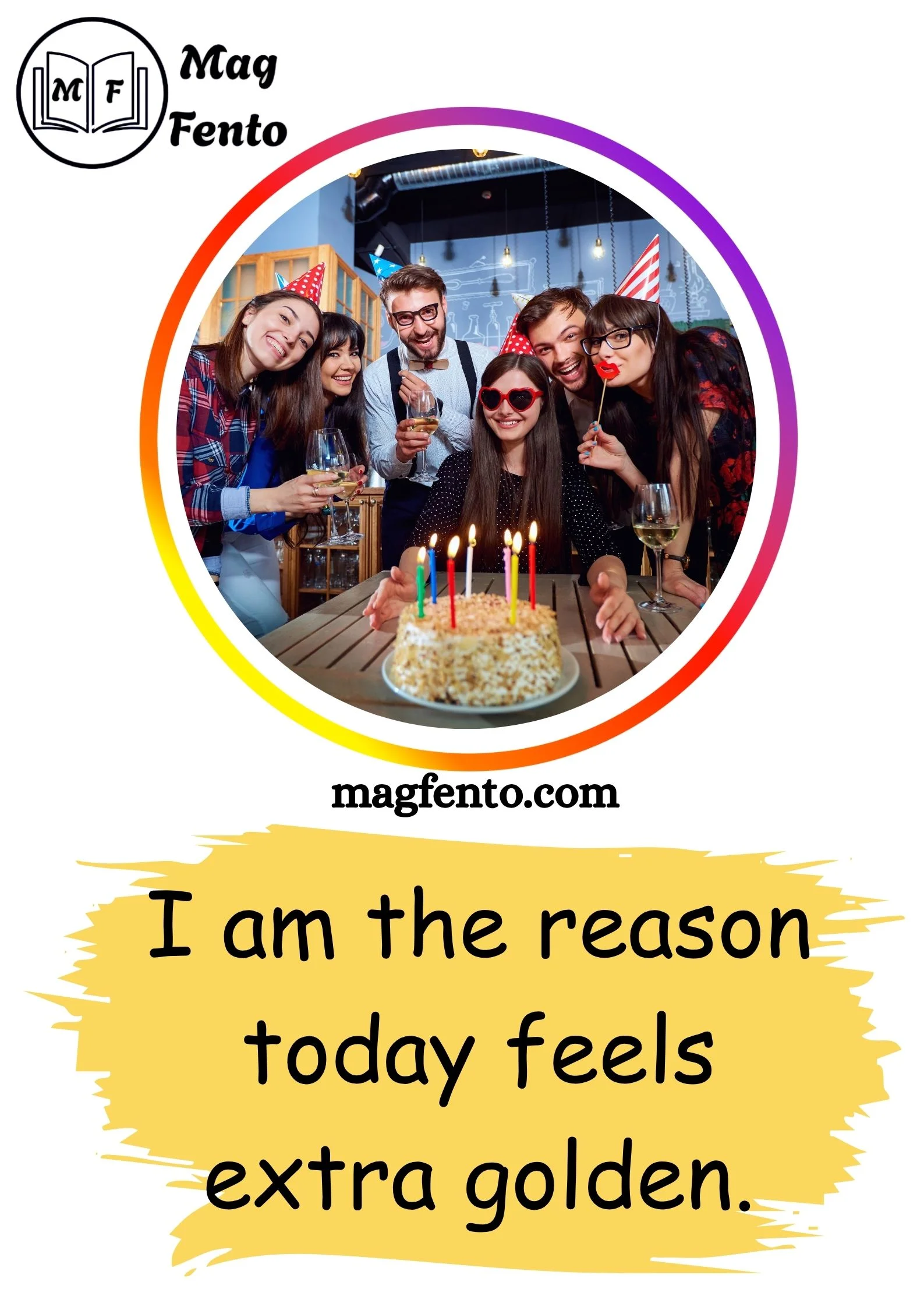 Short Birthday Captions for Yourself