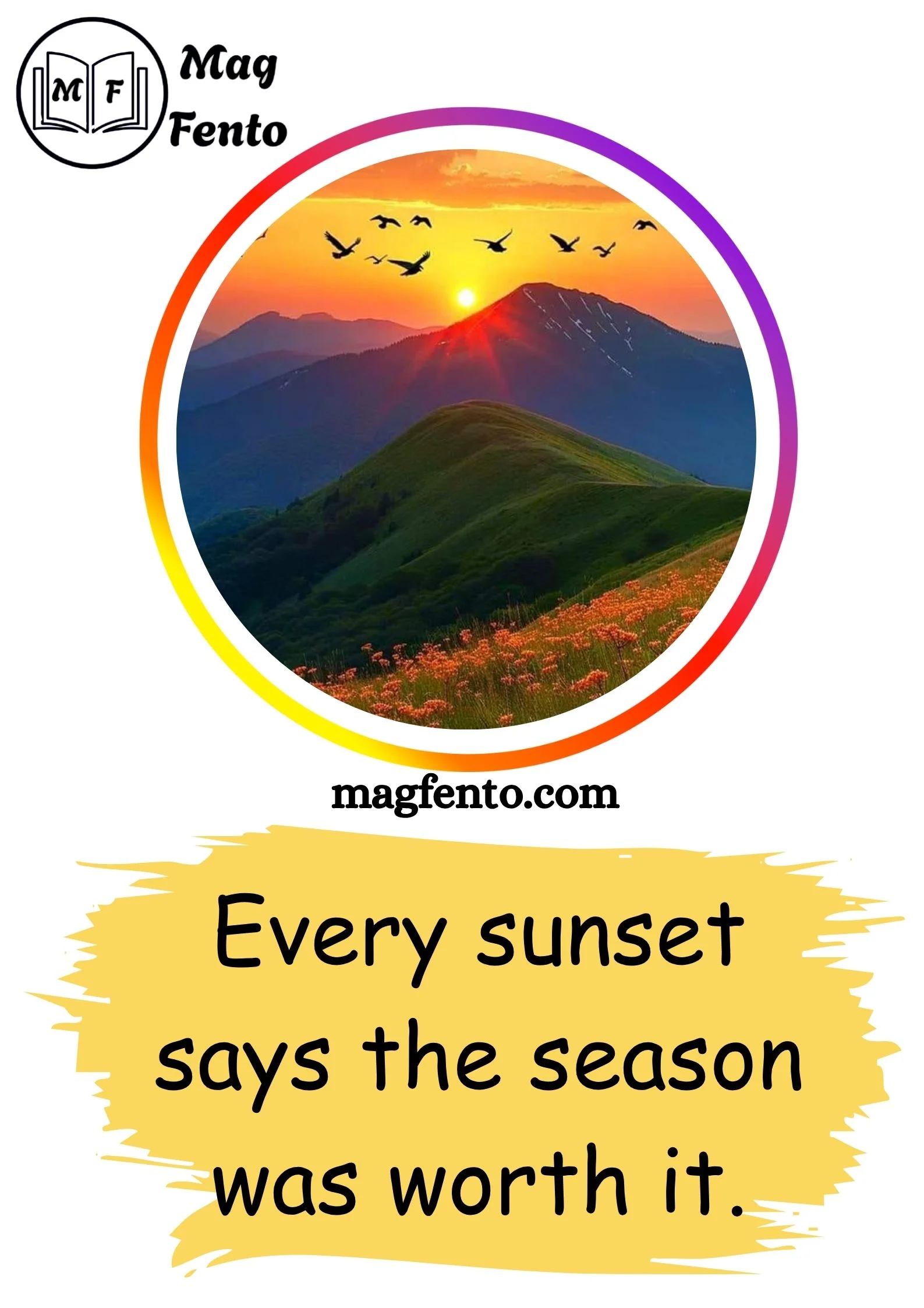 Sunshine Captions for Instagram