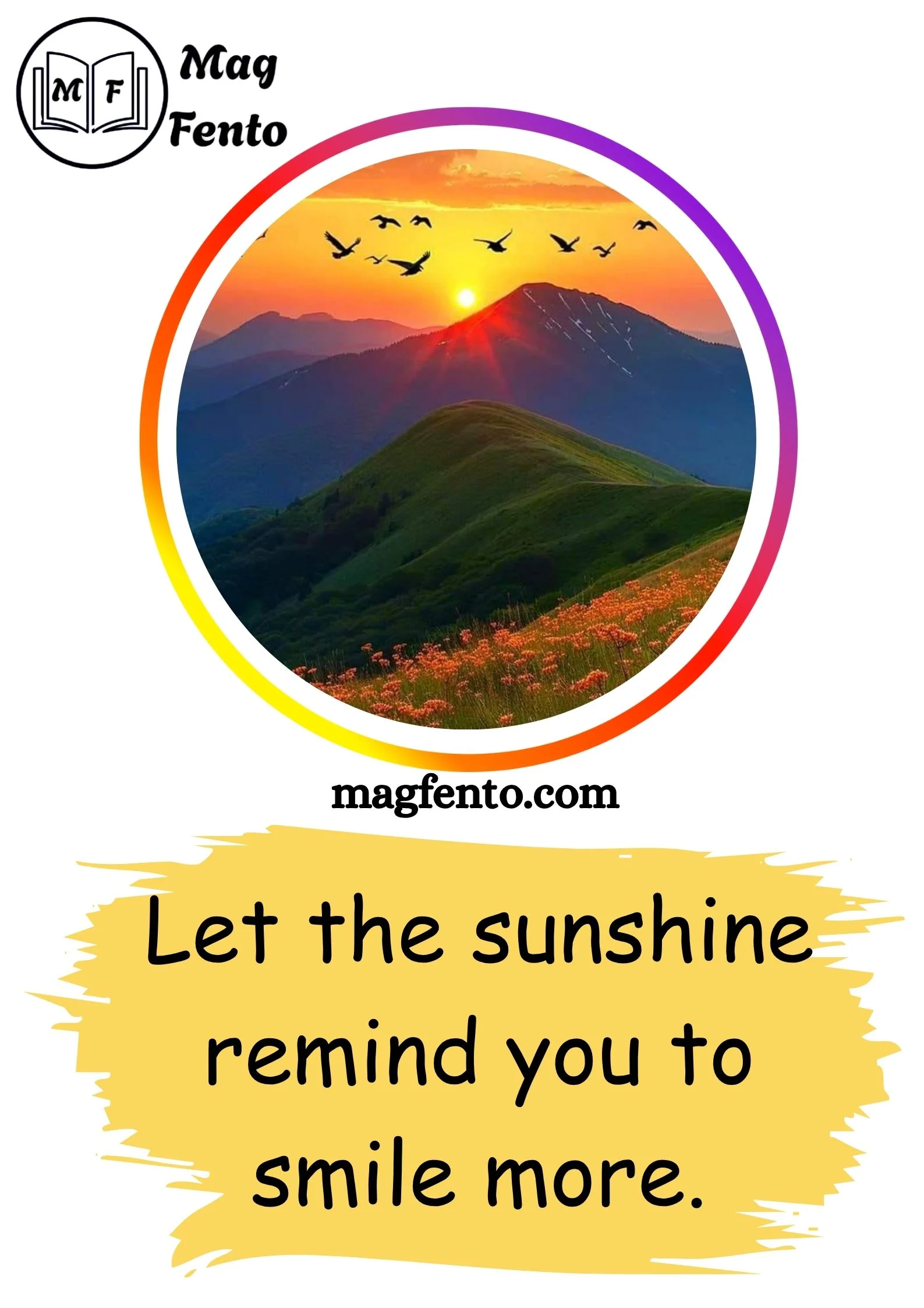 Sunshine Captions for Instagram