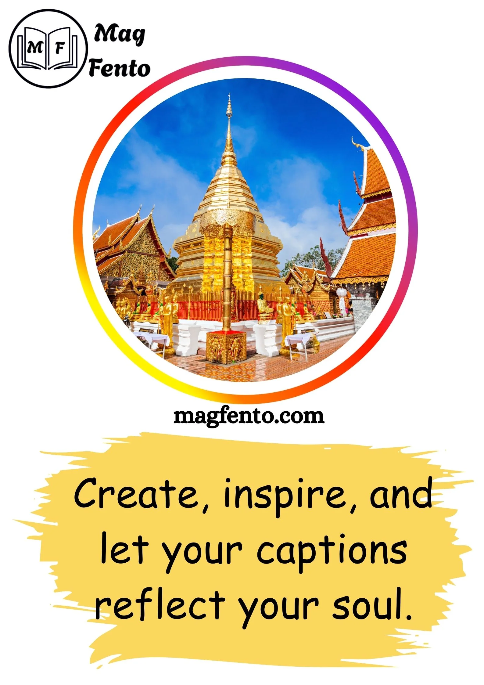 Temple captions for Instagram