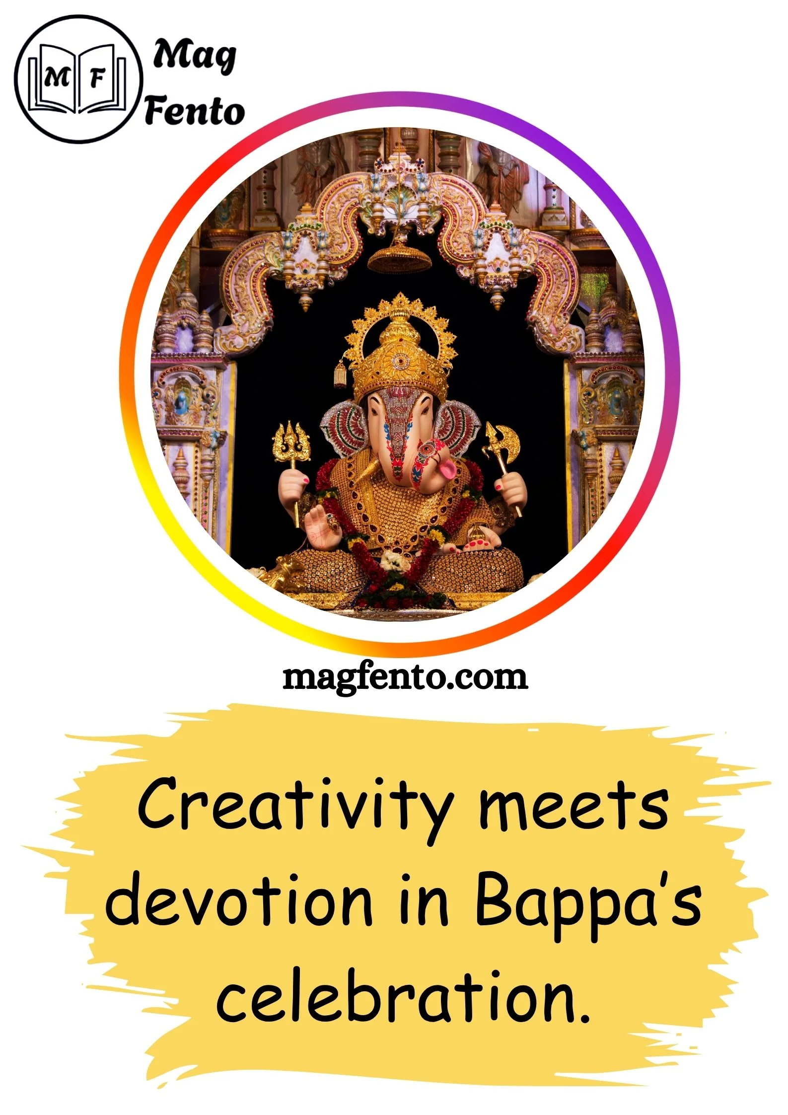 Top Ganpati Bappa Captions for Instagram