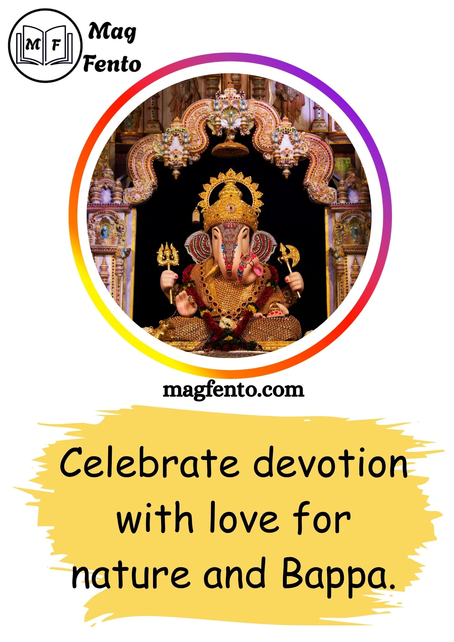 Top Ganpati Bappa Captions for Instagram