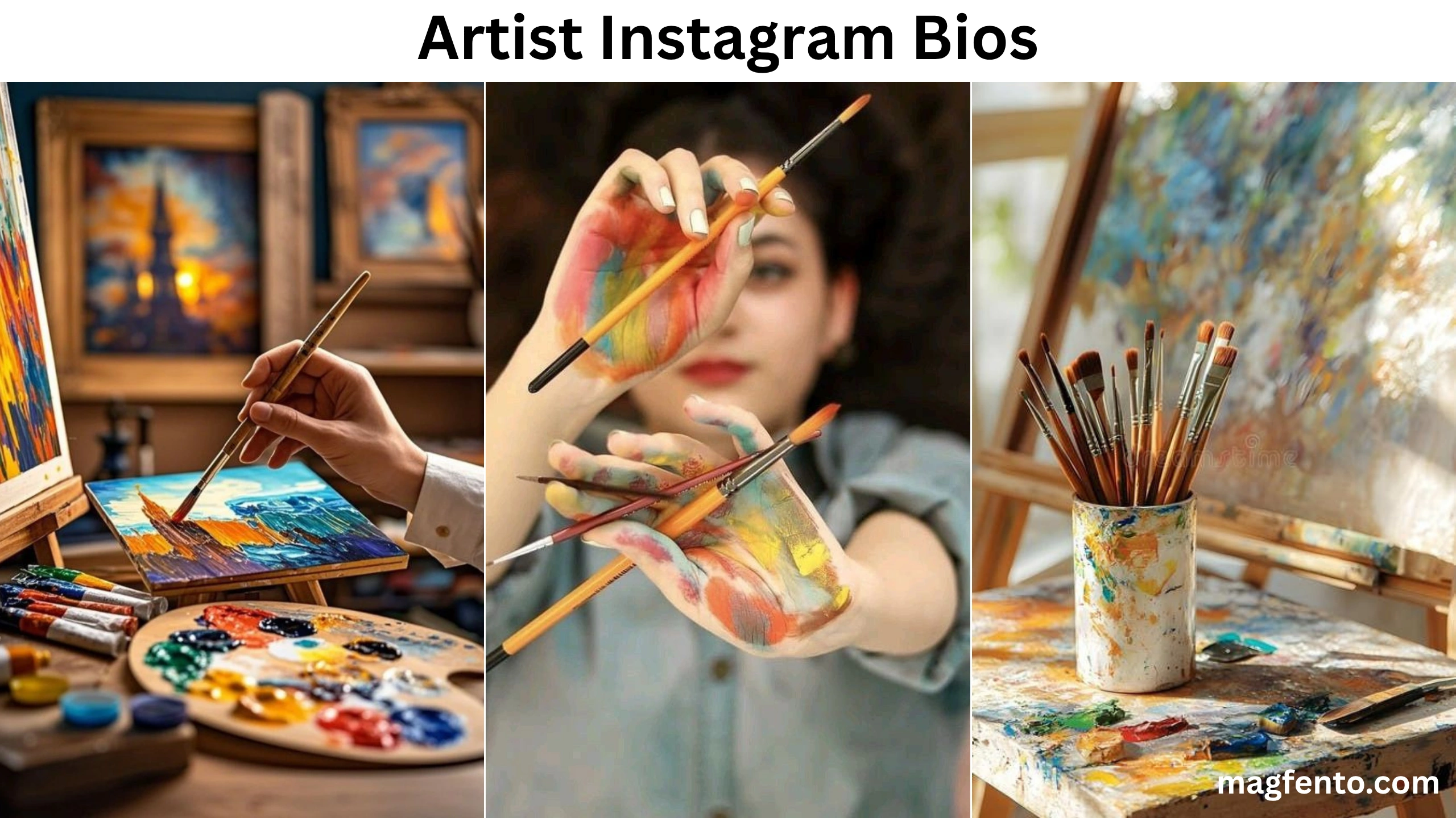 artist instagram bios