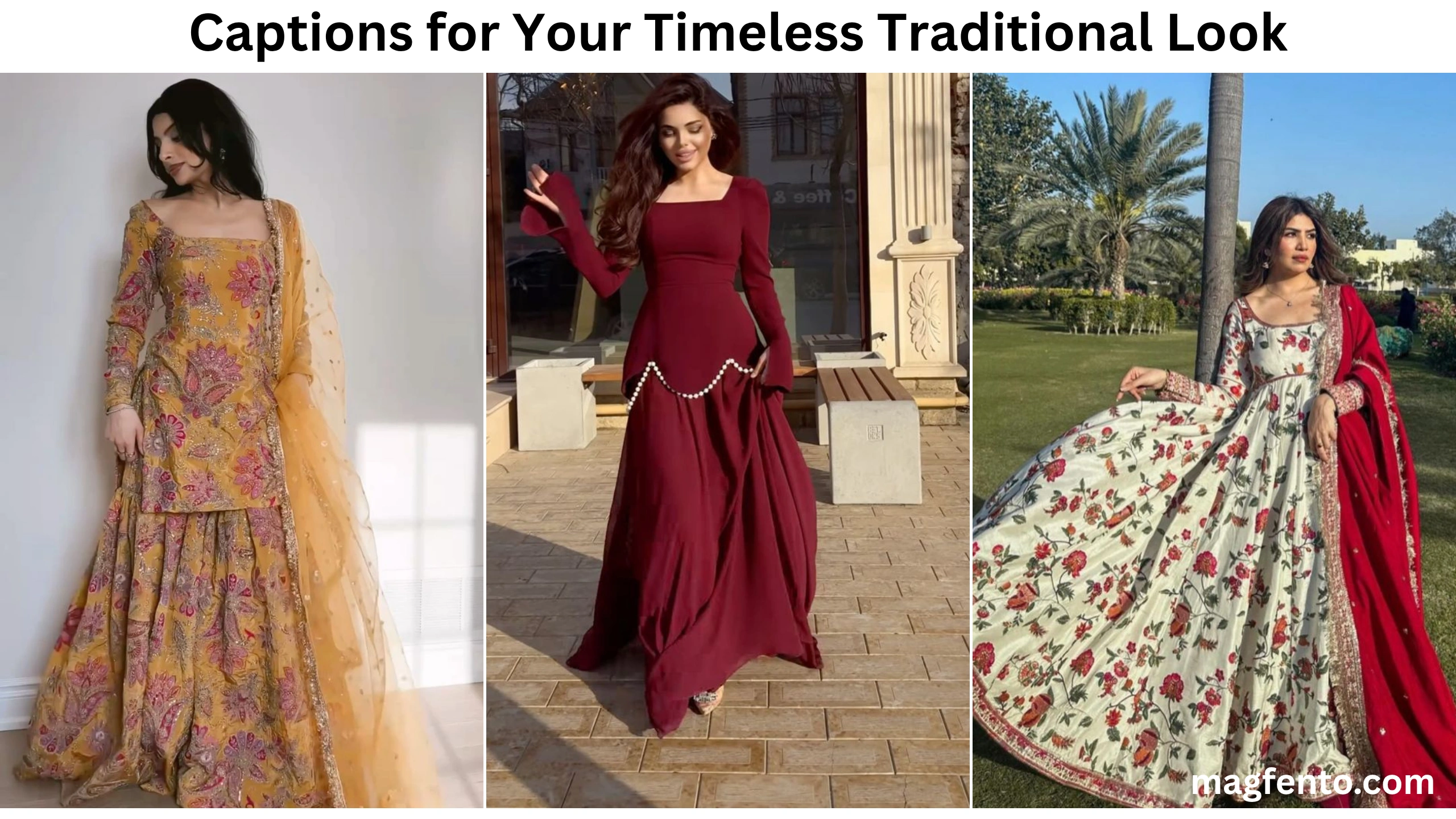 captions for your timeless traditional look