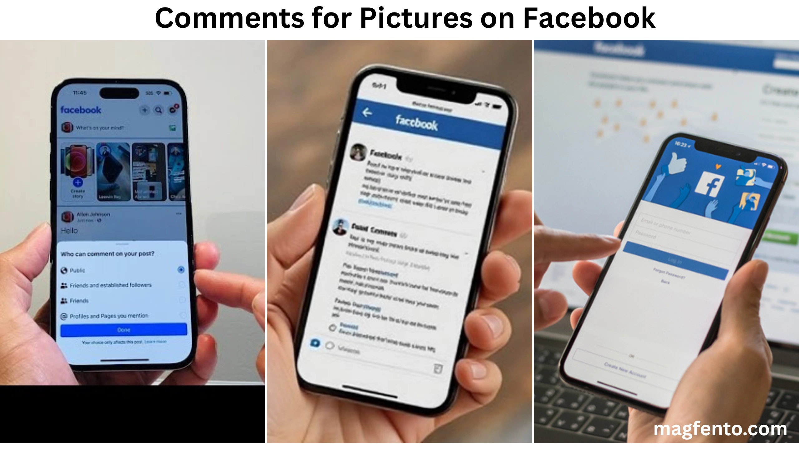 comments for pictures on facebook