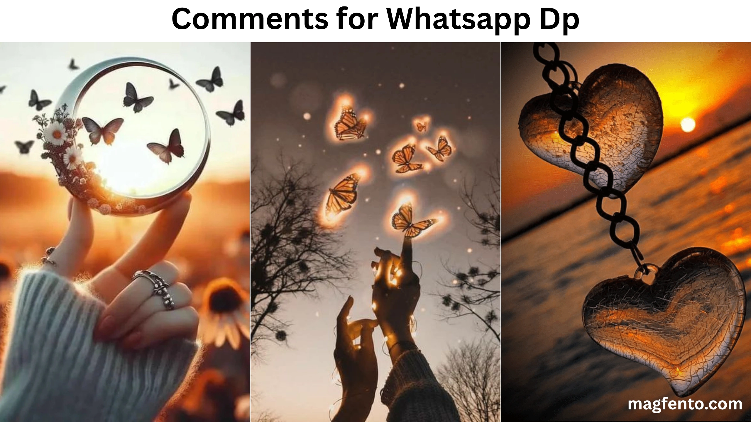 comments for whatsapp dp
