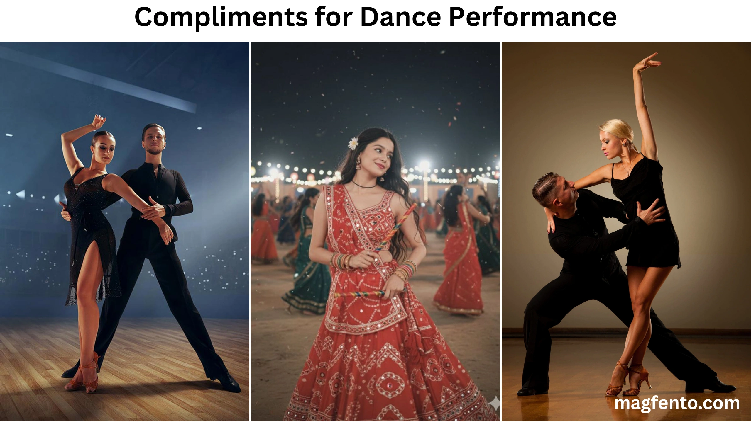 compliments for dance performance