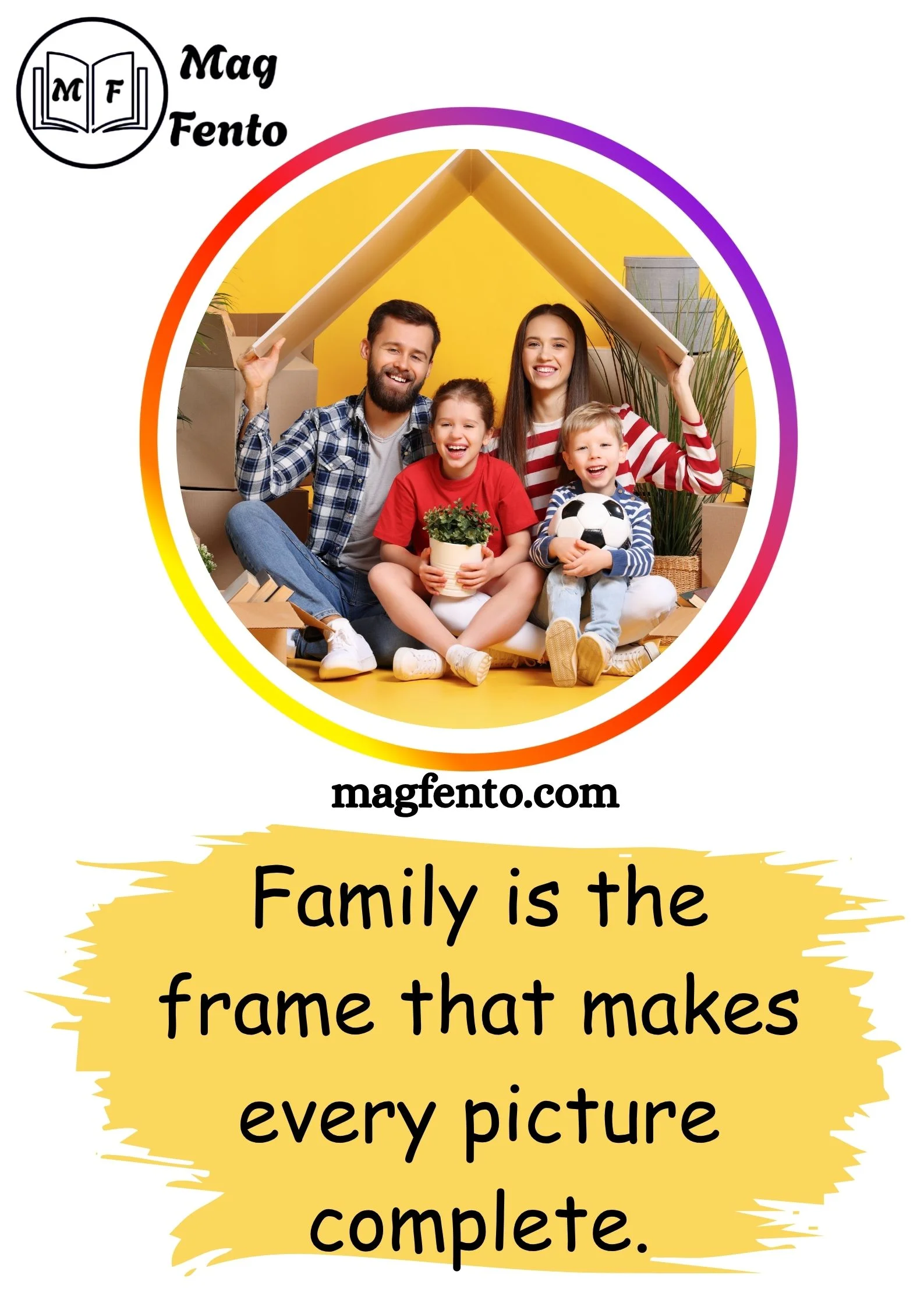 family picture quotes and caption