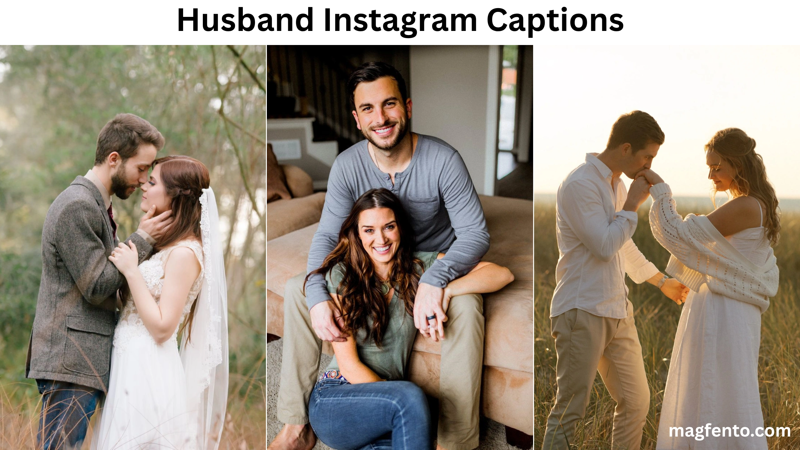 husband instagram captions
