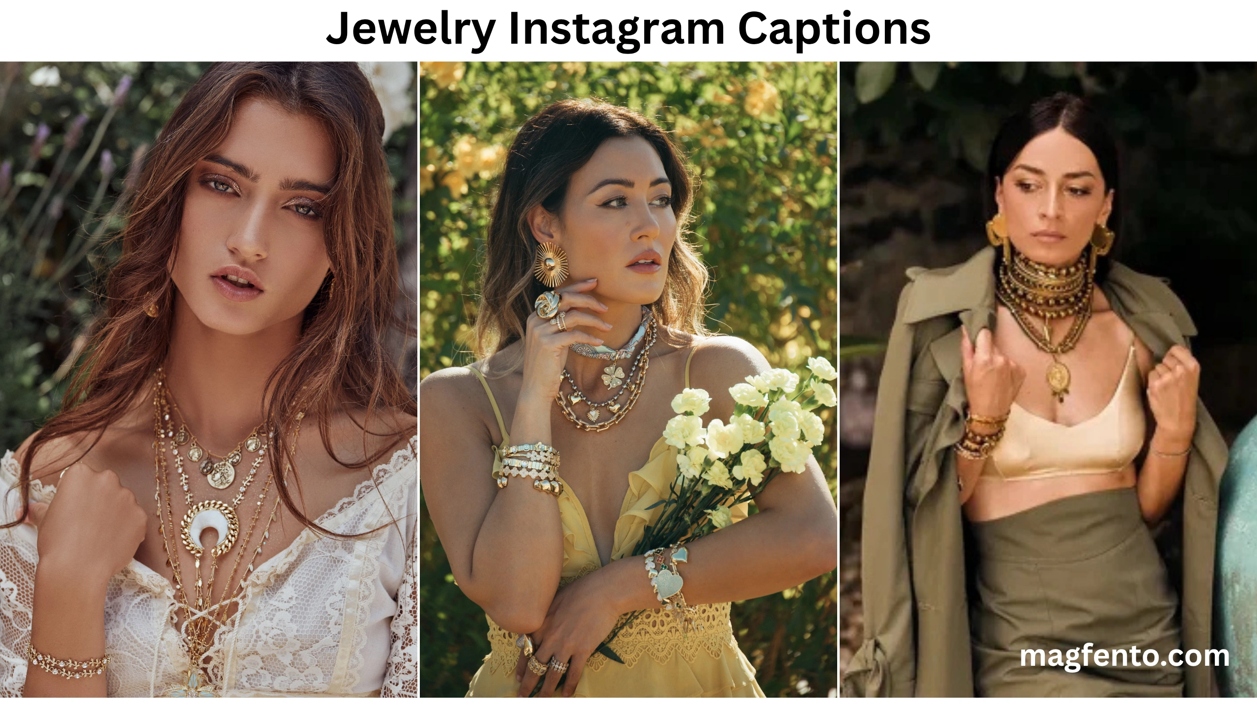 jewelry instagram captions