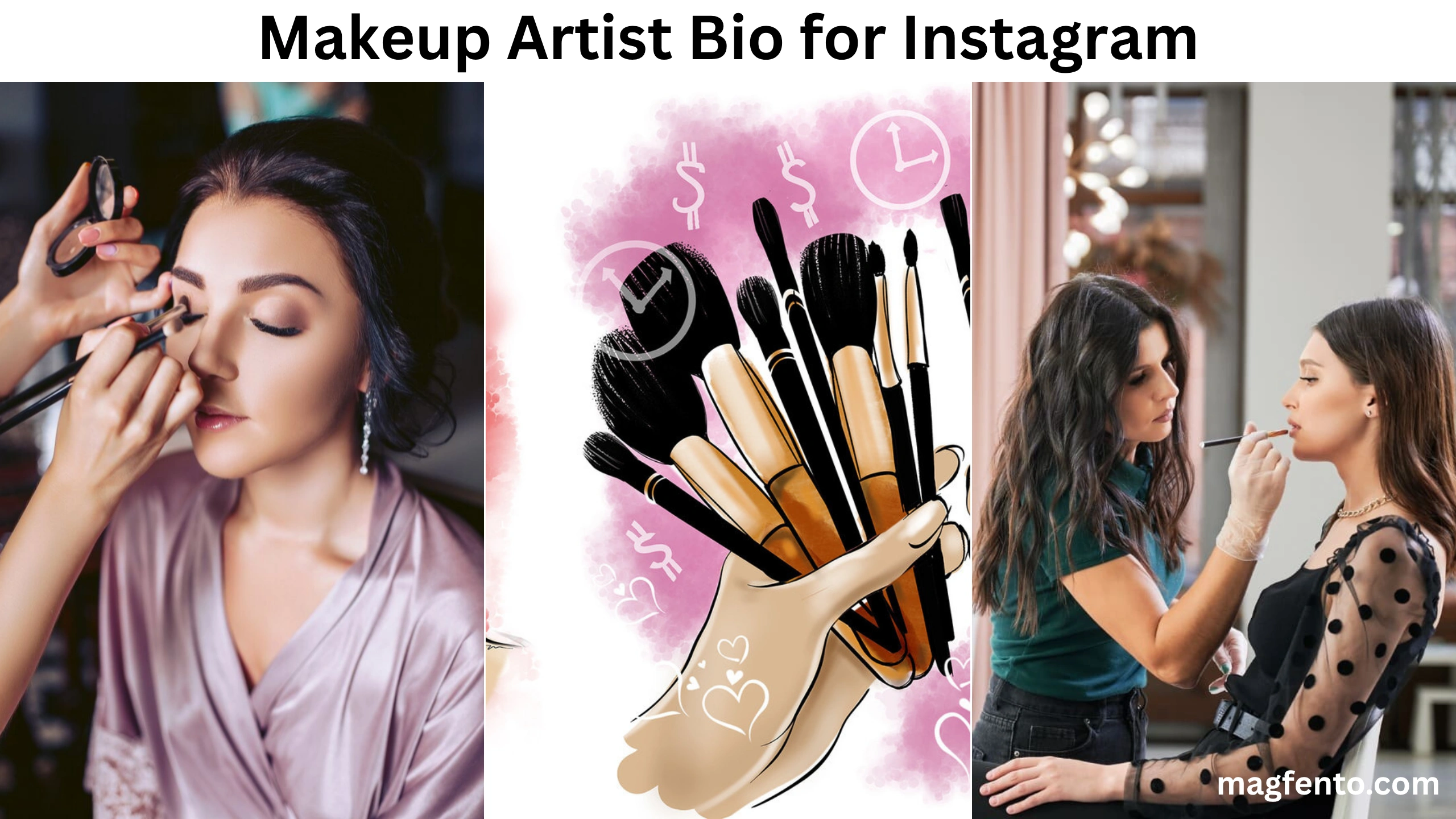 makeup artist bio for Instagram